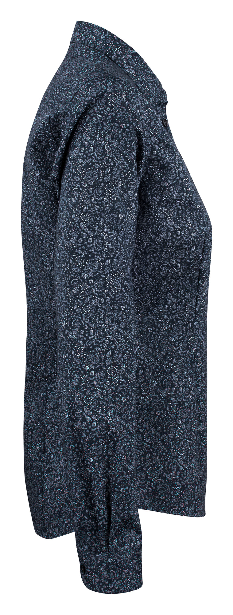 IB37 Poplin Woman Navy Floral