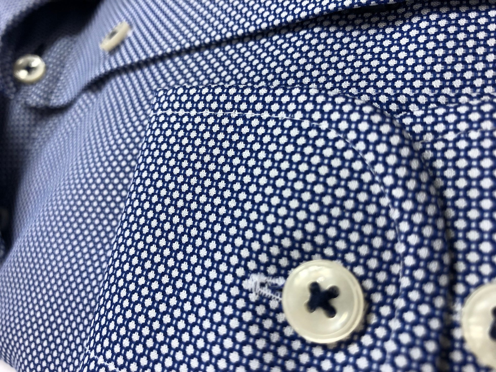 PB48 Jacquard Woman Blue Pattern