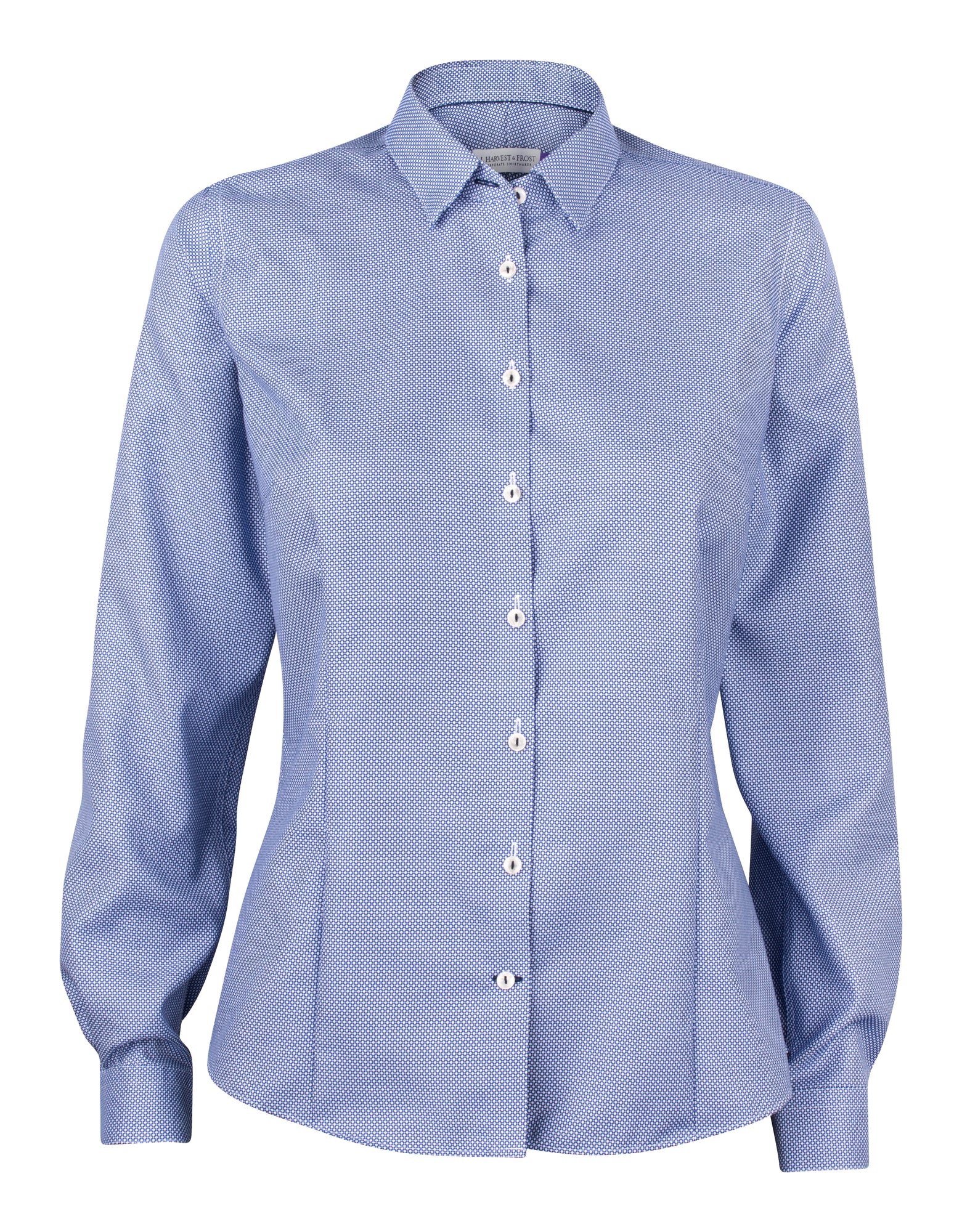 PB48 Jacquard Woman Blue Pattern