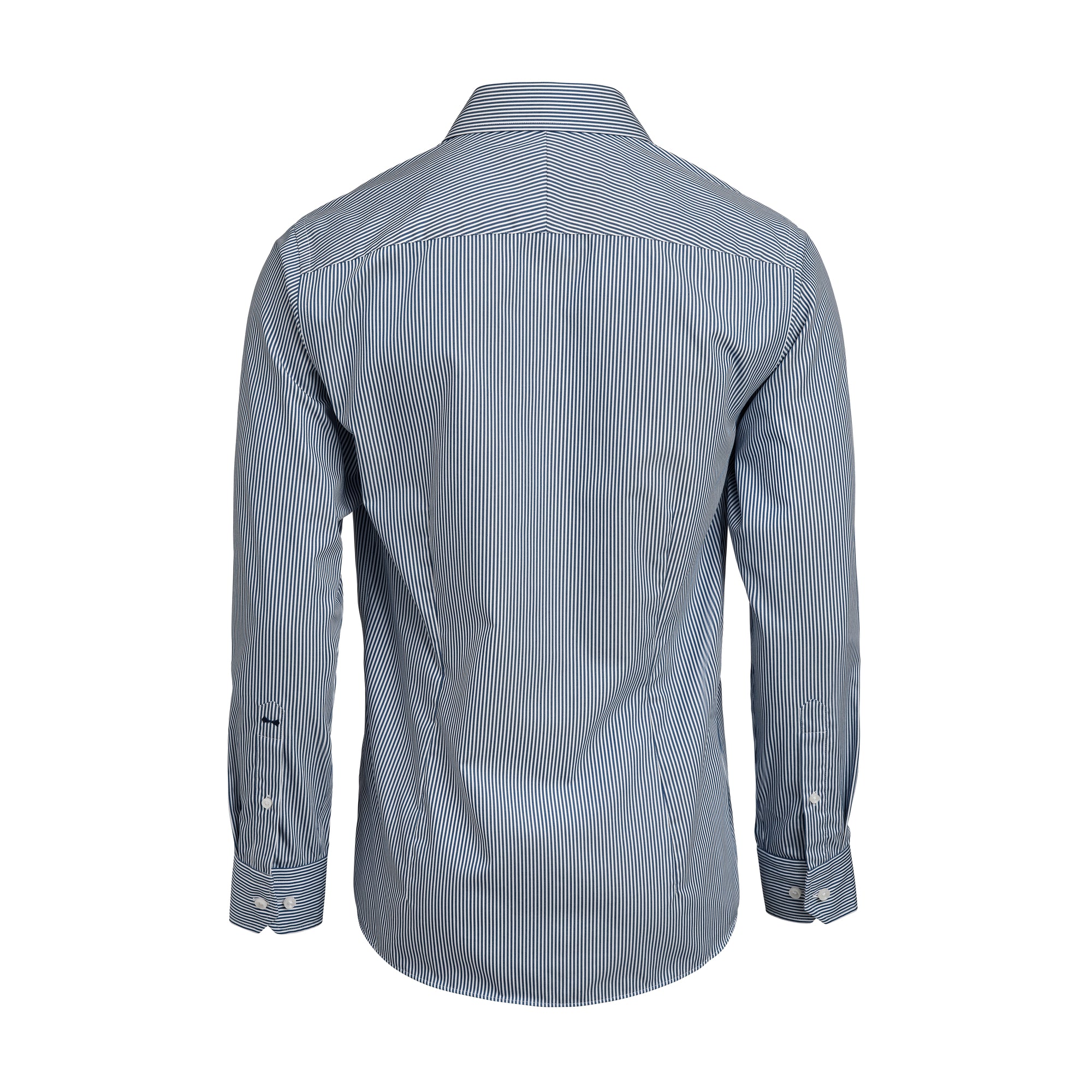 YB50 Twill Slim Navy Stripe