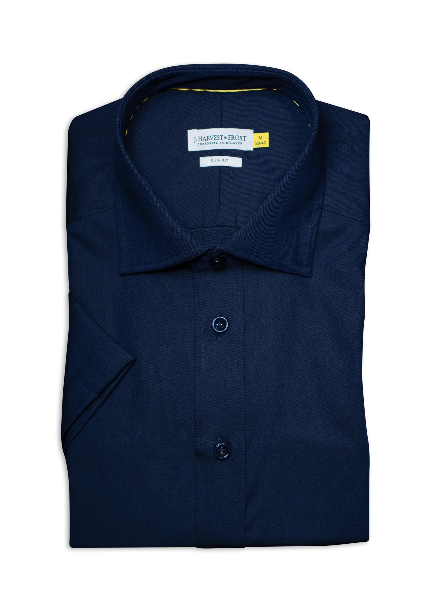 YB50 Twill S/S Slim Navy