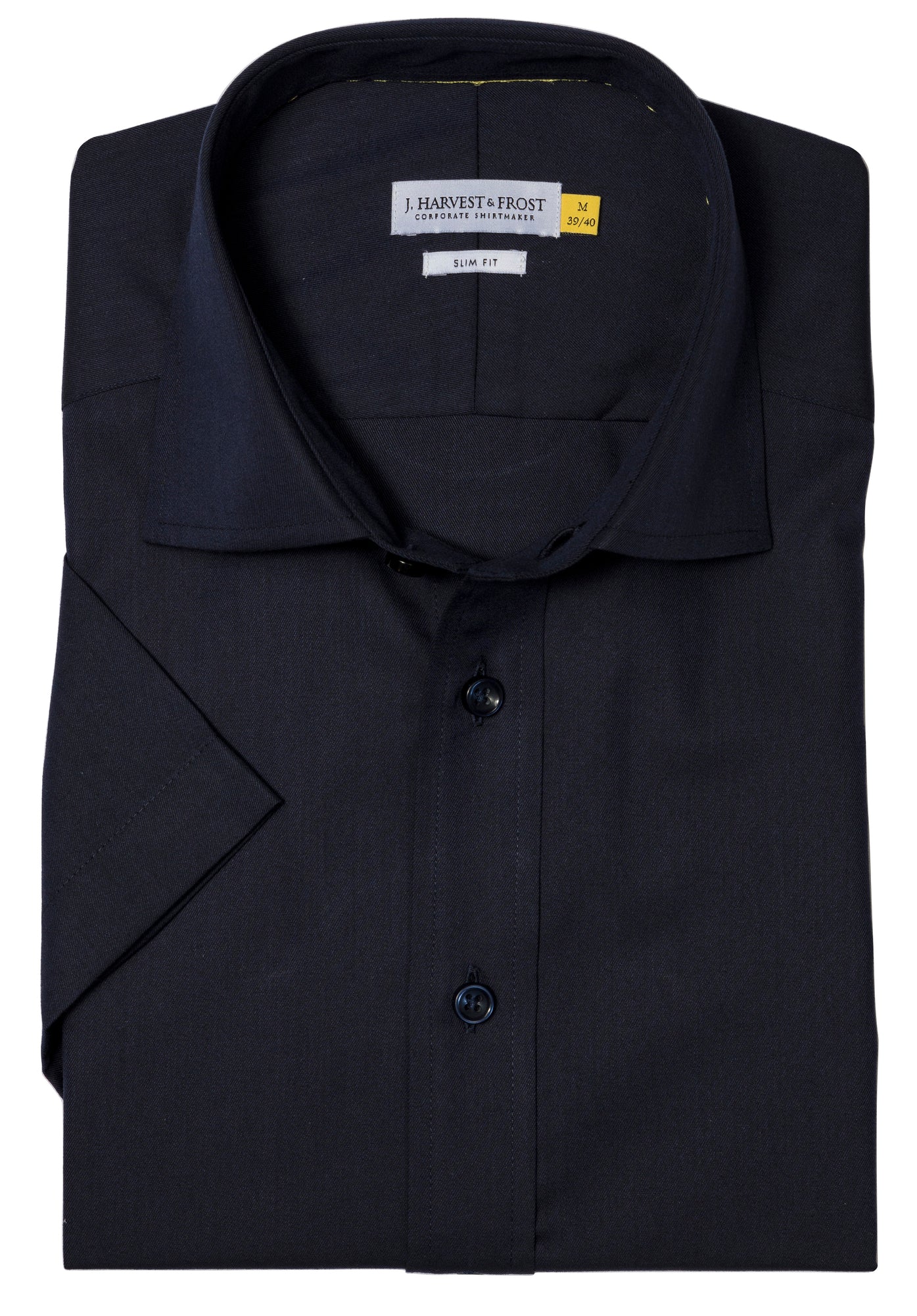 YB50 Twill S/S Slim Navy