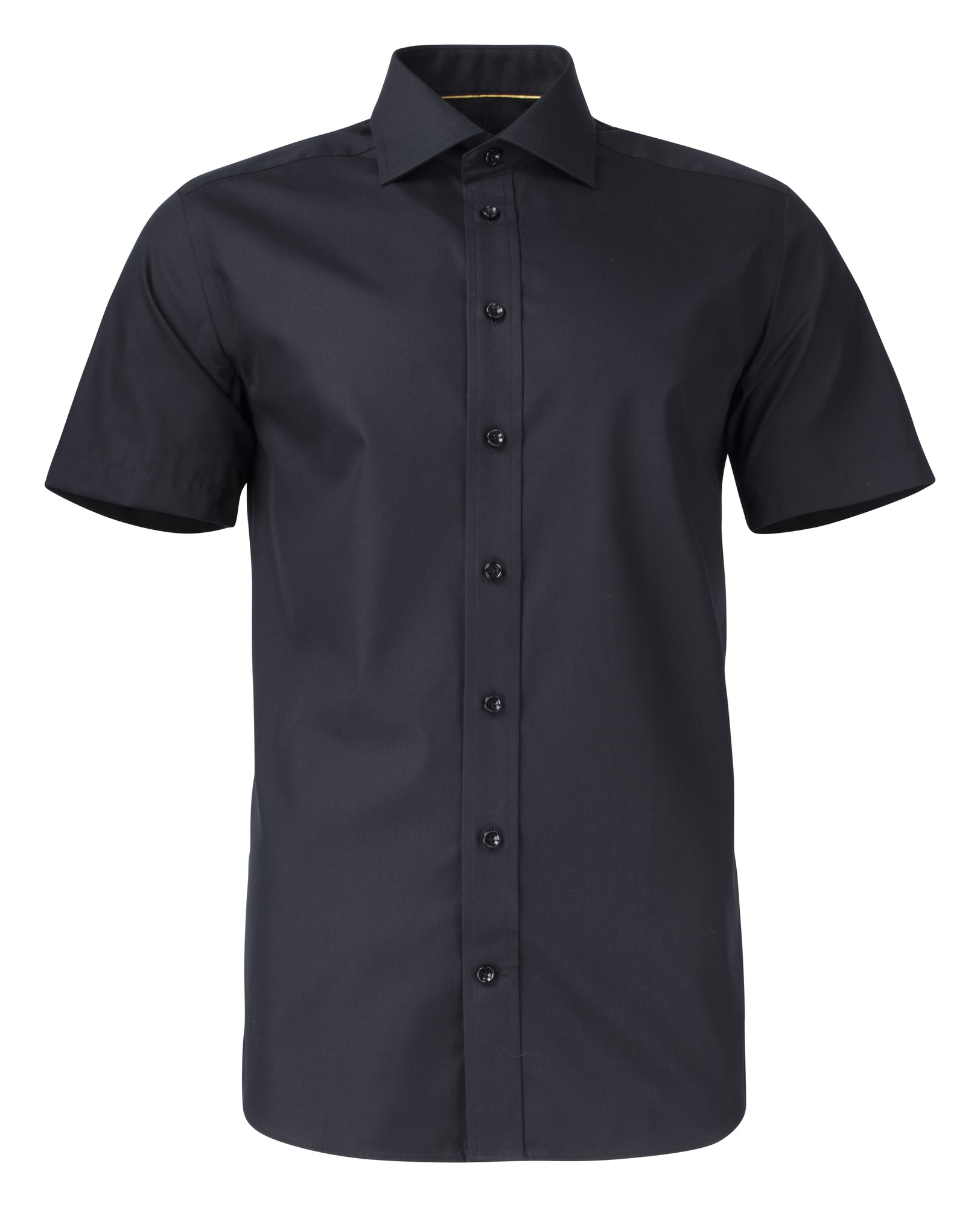 YB50 Twill S/S Slim Black