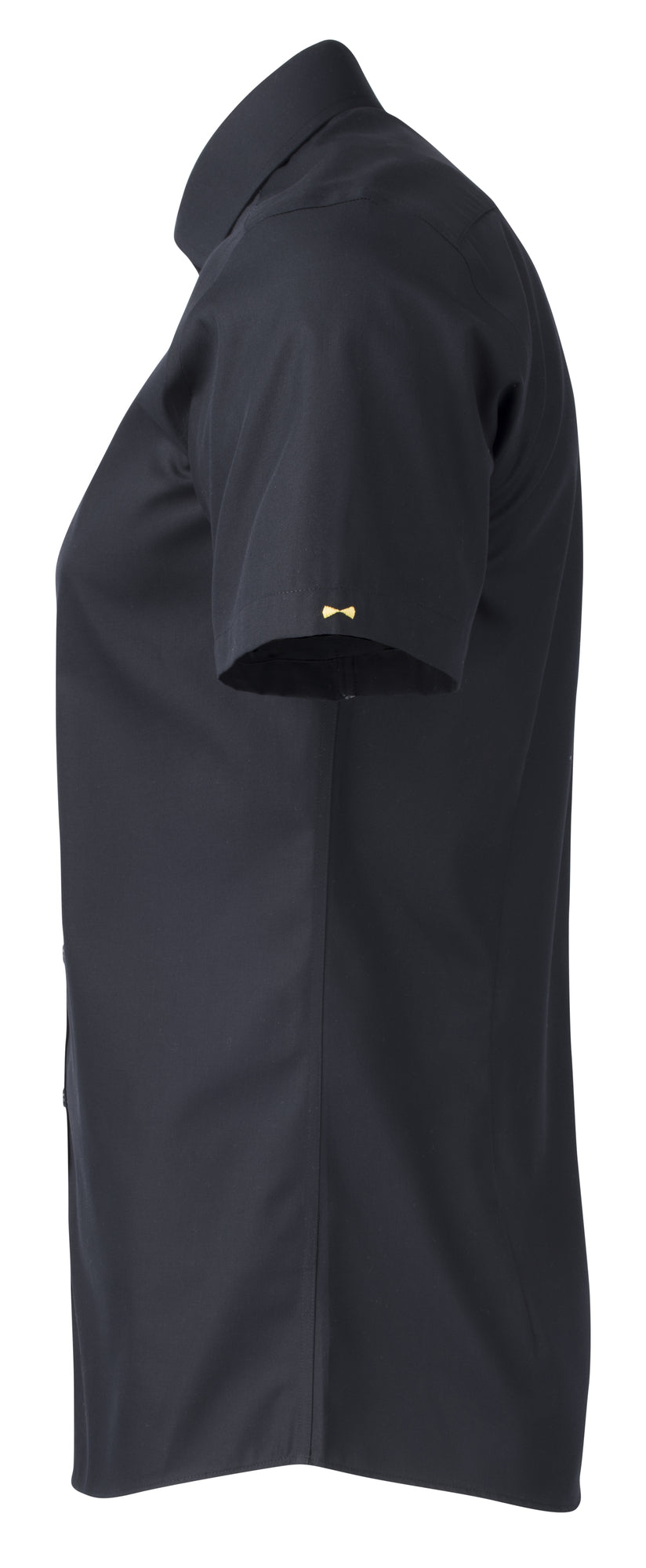 YB50 Twill S/S Slim Black