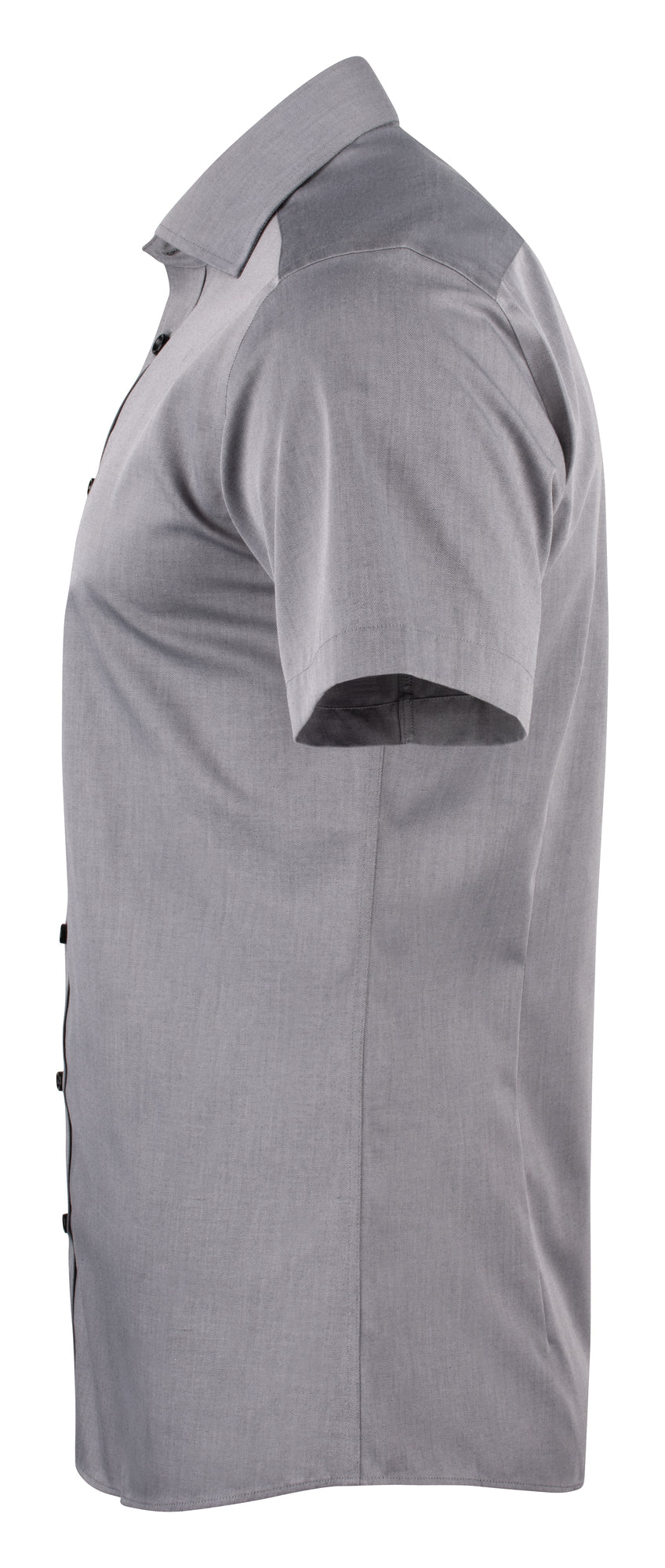 YB50 Twill S/S Slim Grey