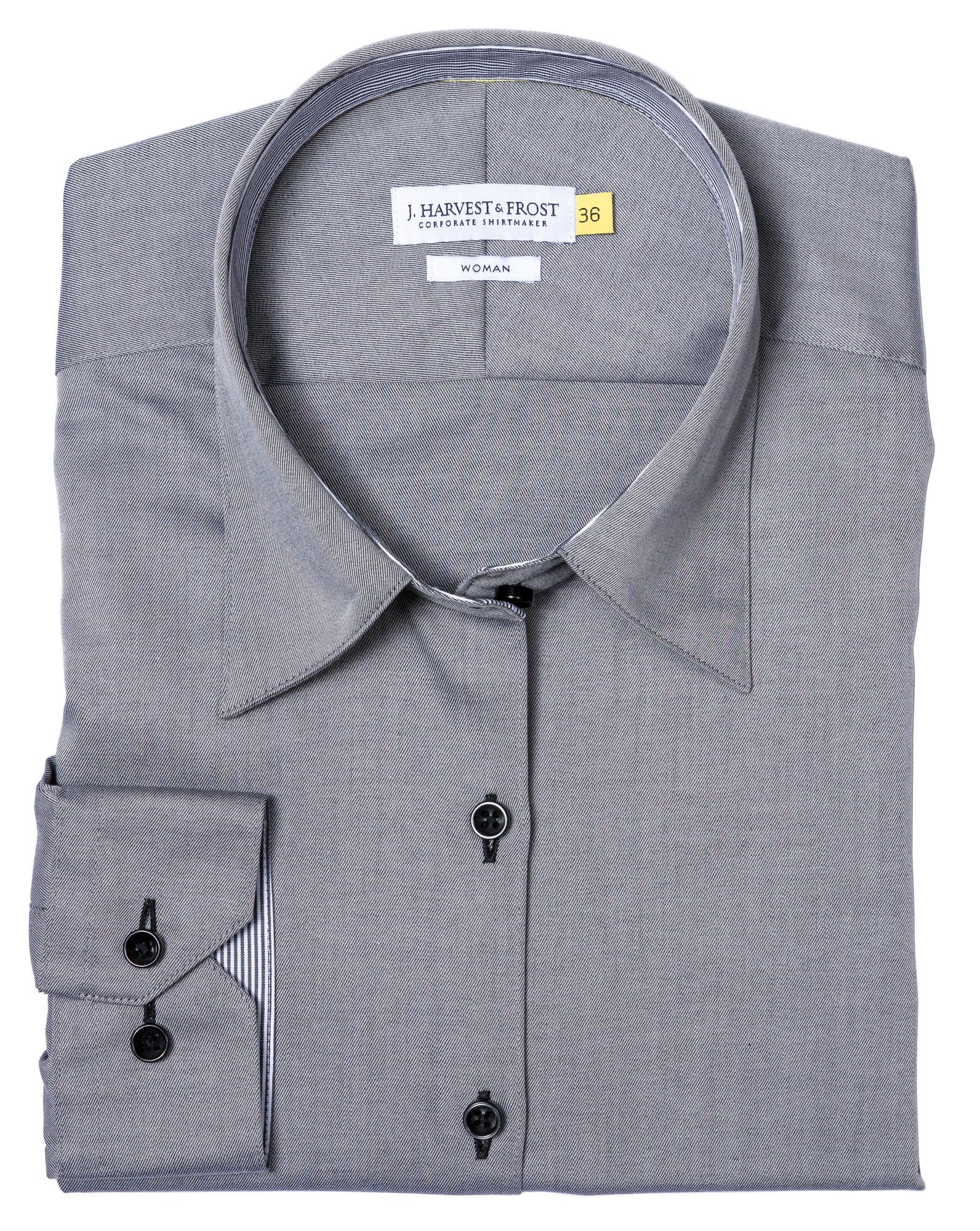 YB51 Twill Woman Grey/Black