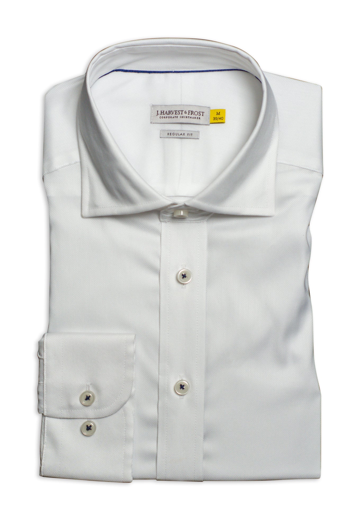 JH&F Yellow Bow 52 Regular White