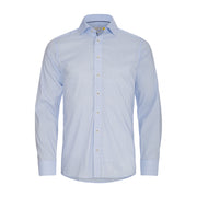JH&F Yellow Bow 53 Regular Sky Blue Check