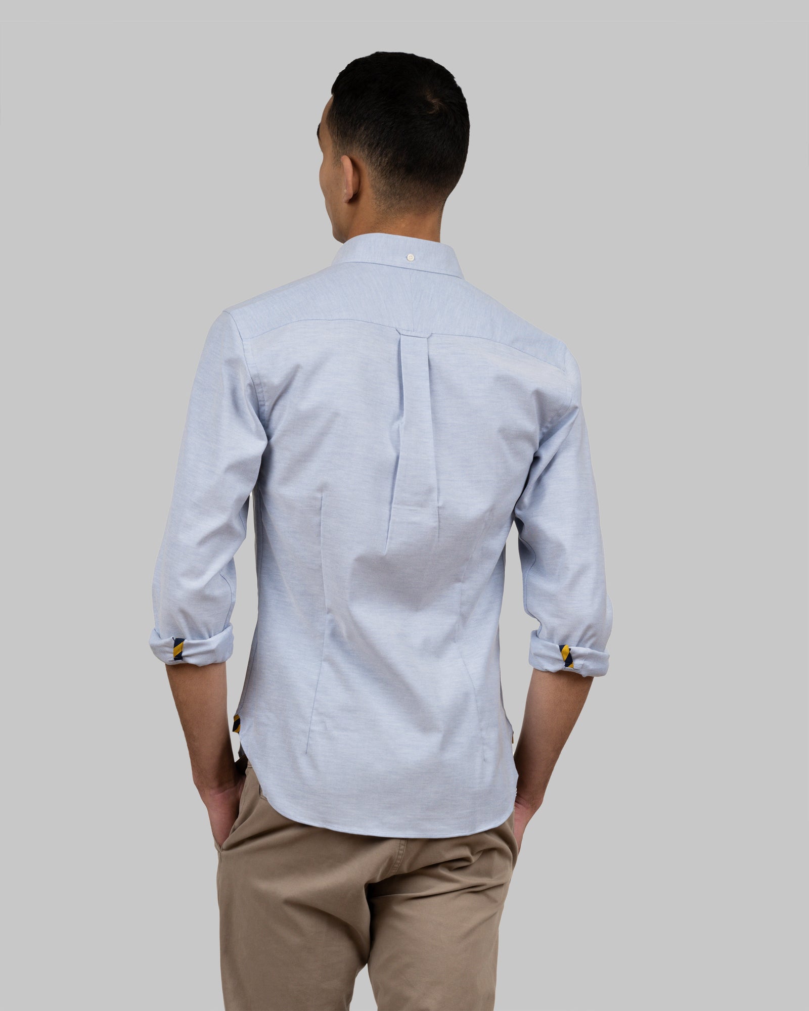 YB54 Oxford Slim Sky Blue