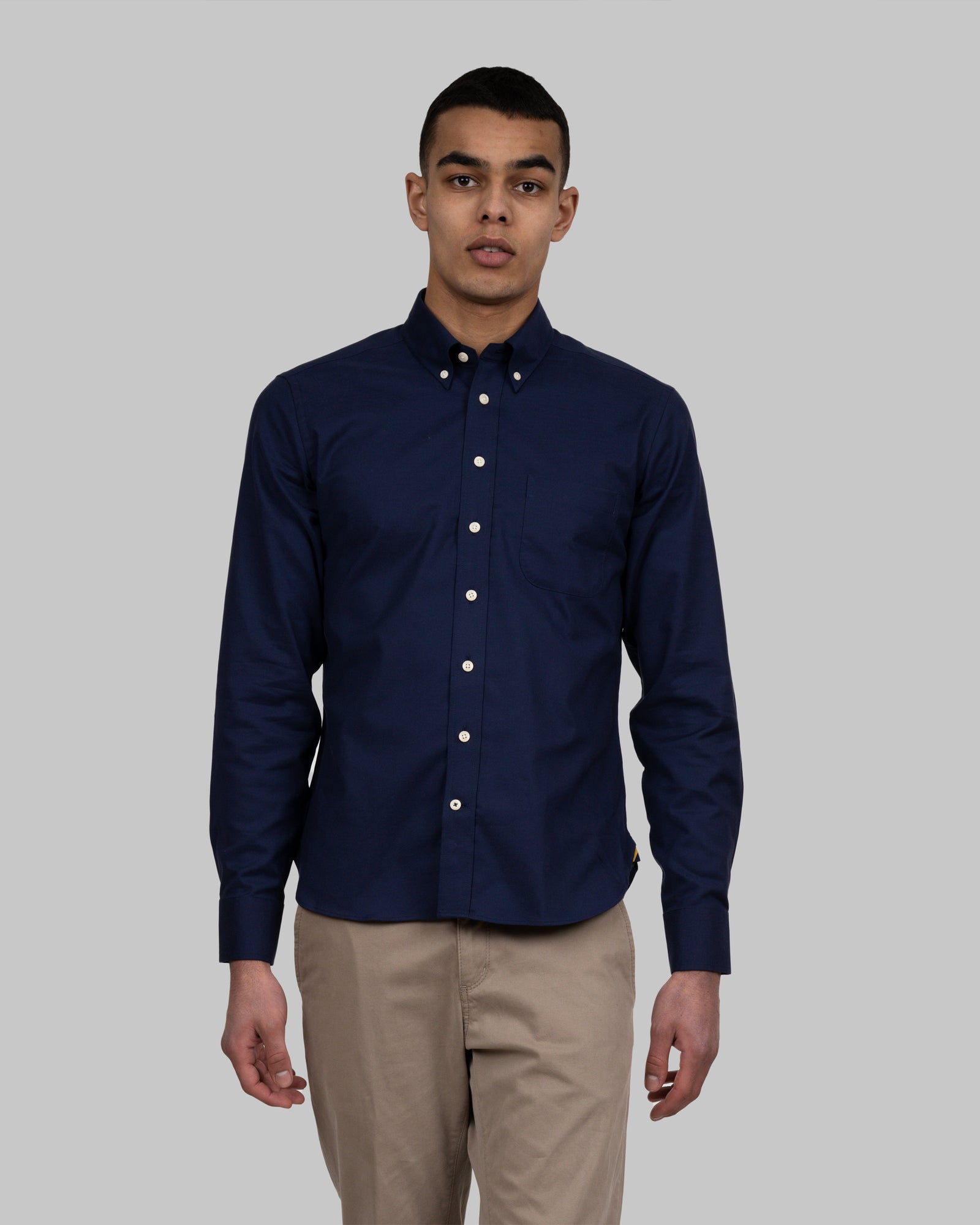 YB54 Oxford Slim Navy