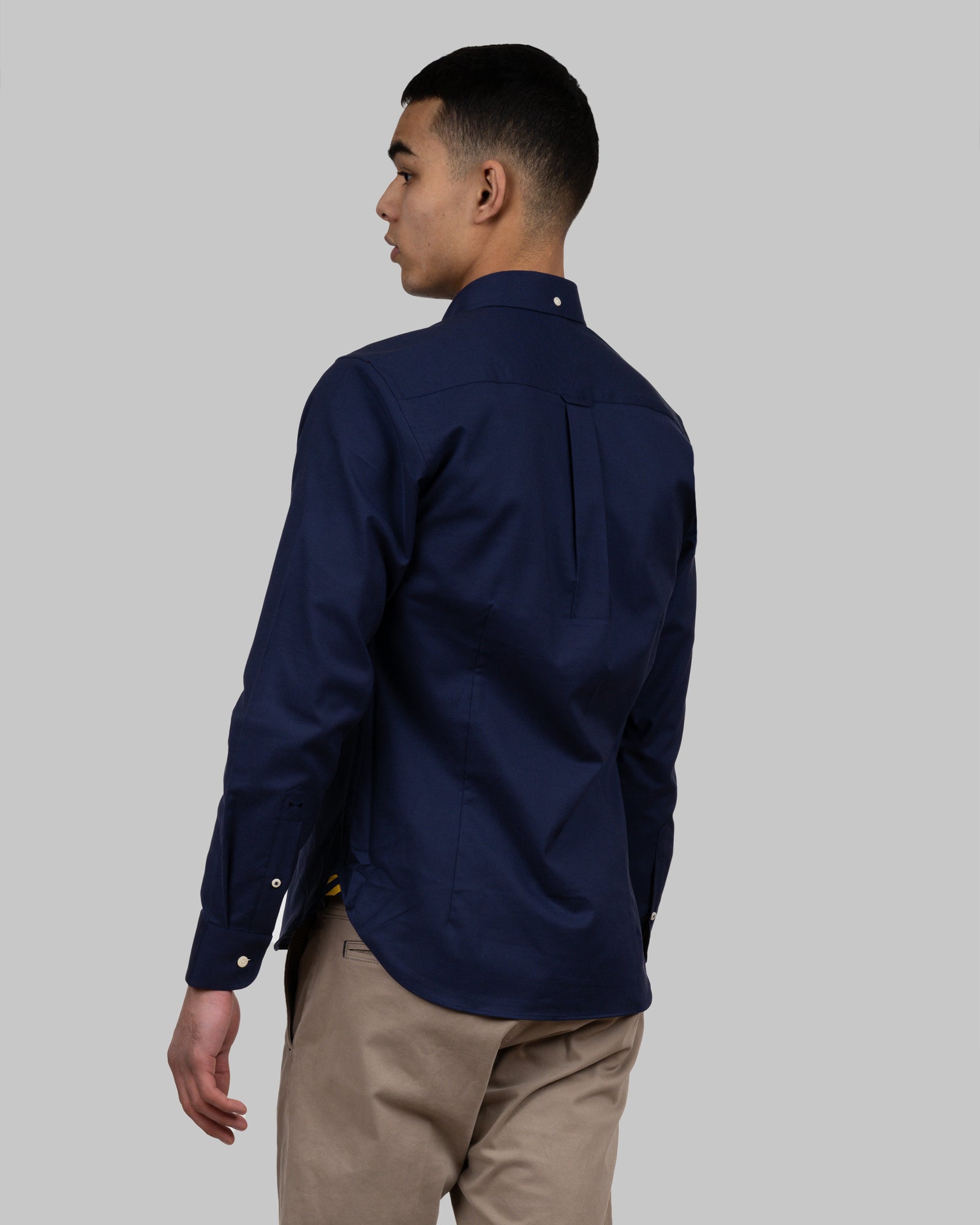 YB54 Oxford Slim Navy