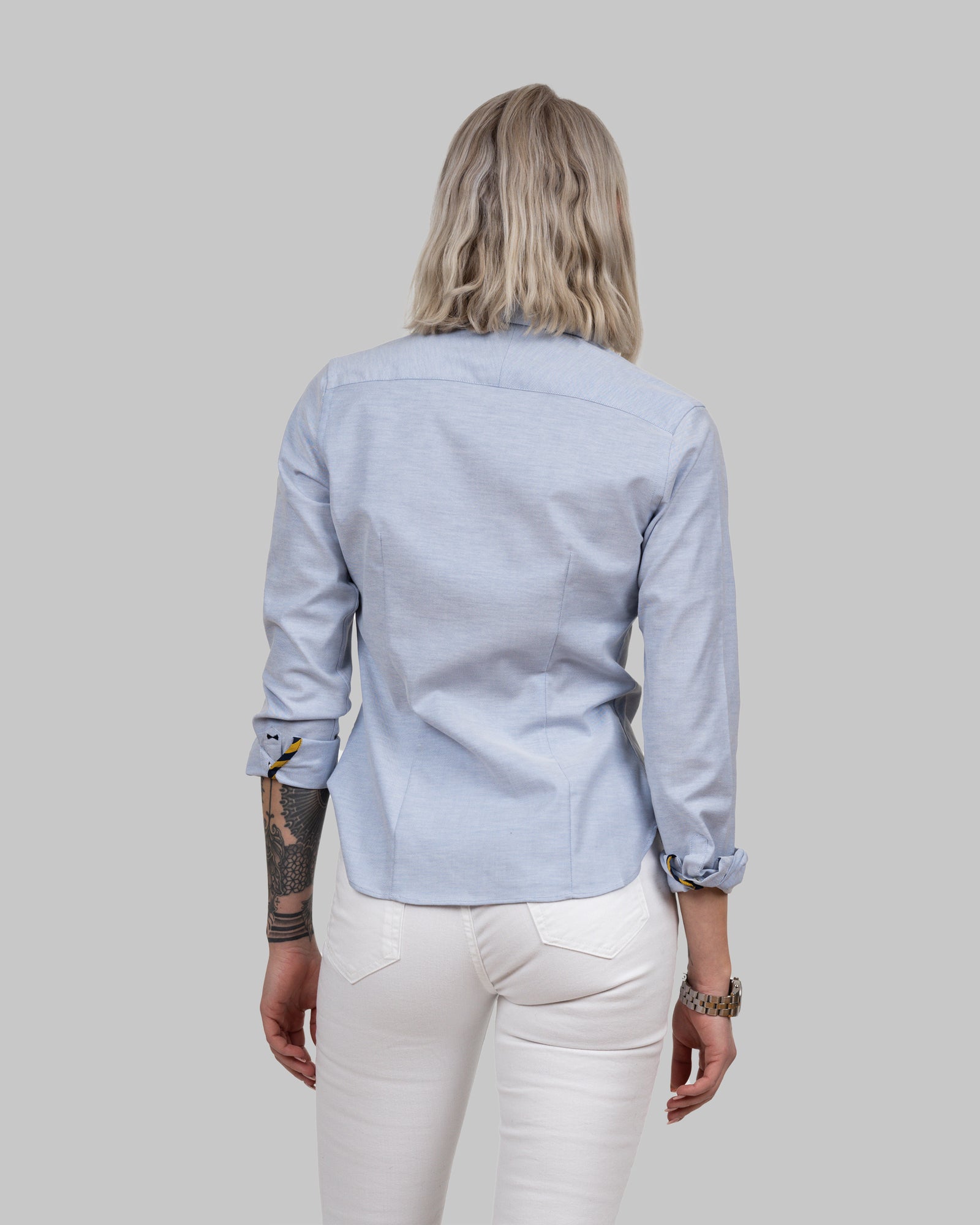 YB54 Oxford Woman Sky Blue