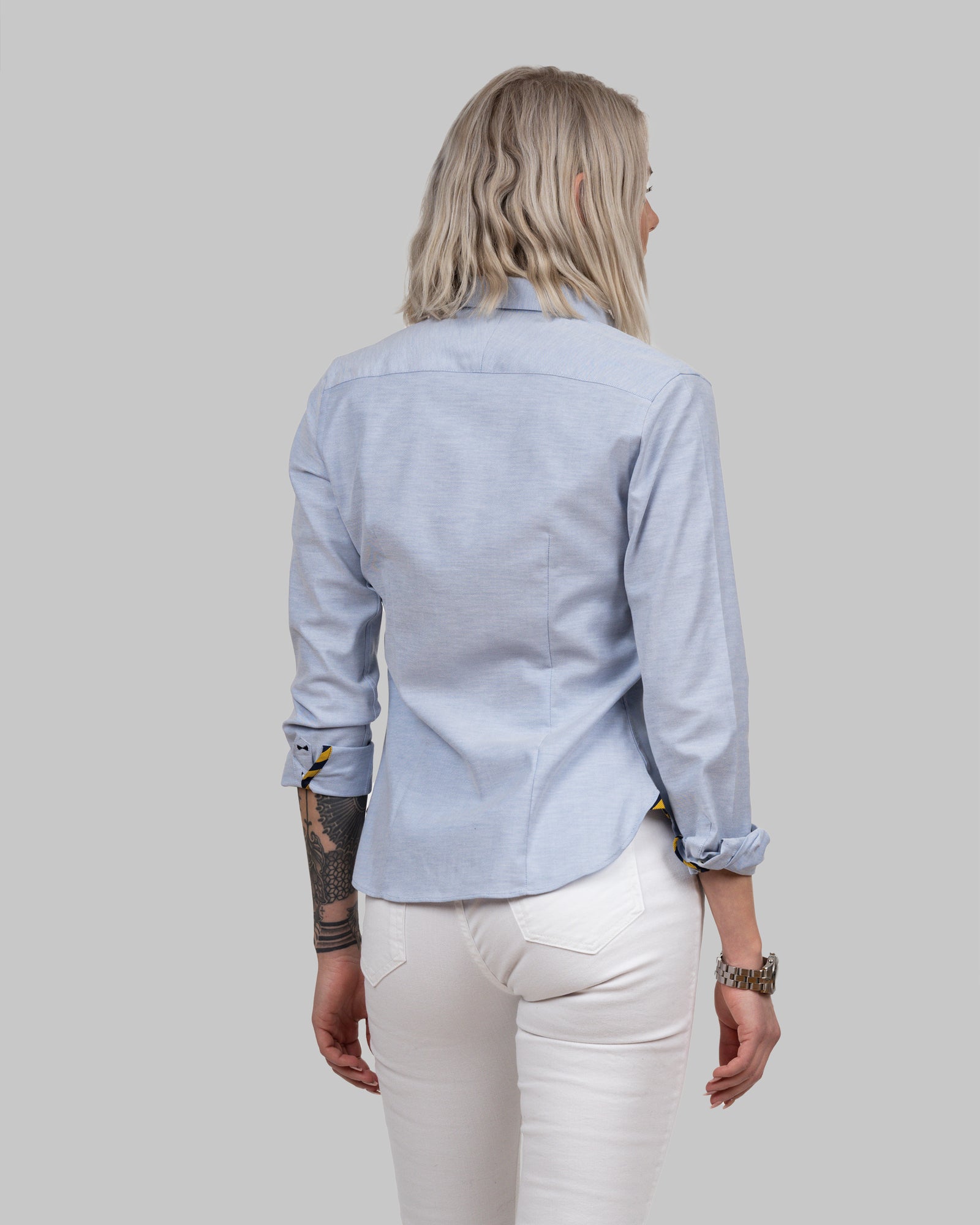 YB54 Oxford Woman Sky Blue