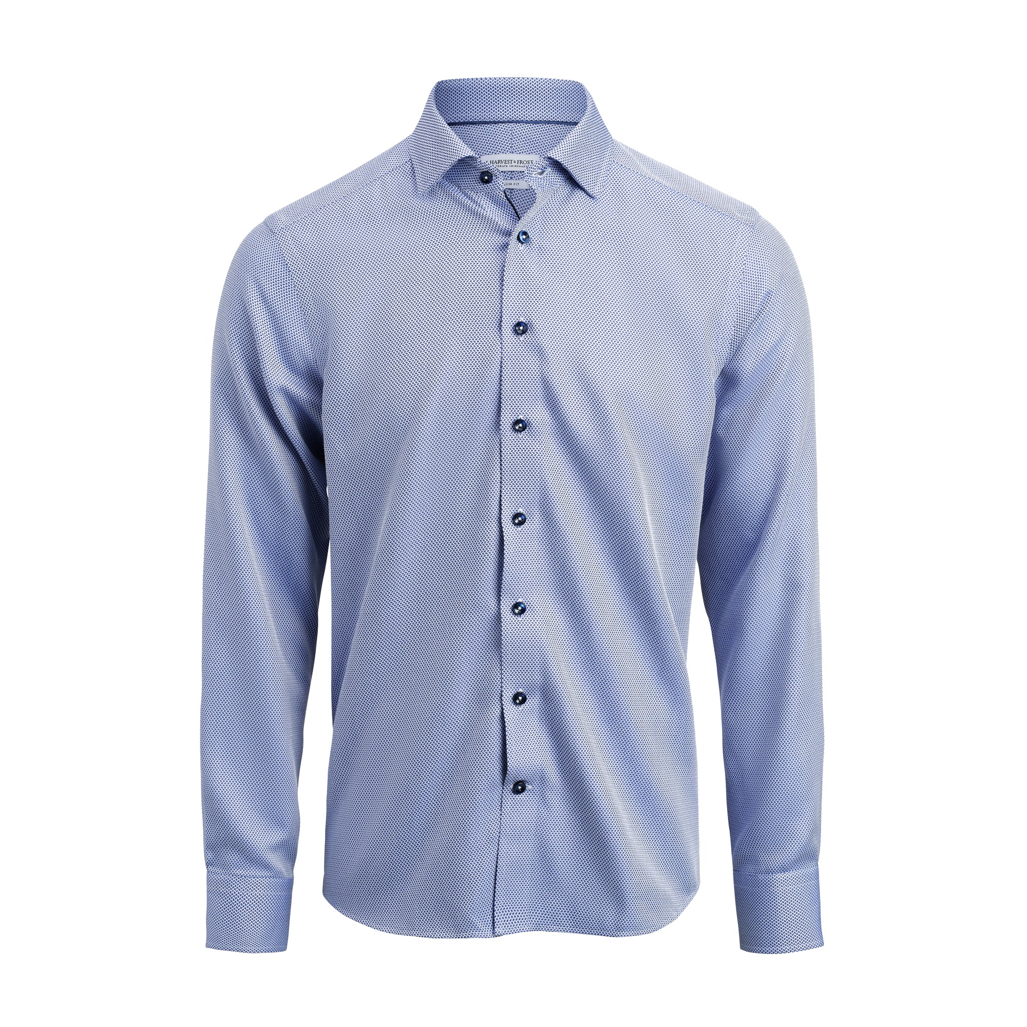 YB55 Jacquard Slim Blue Jaquard