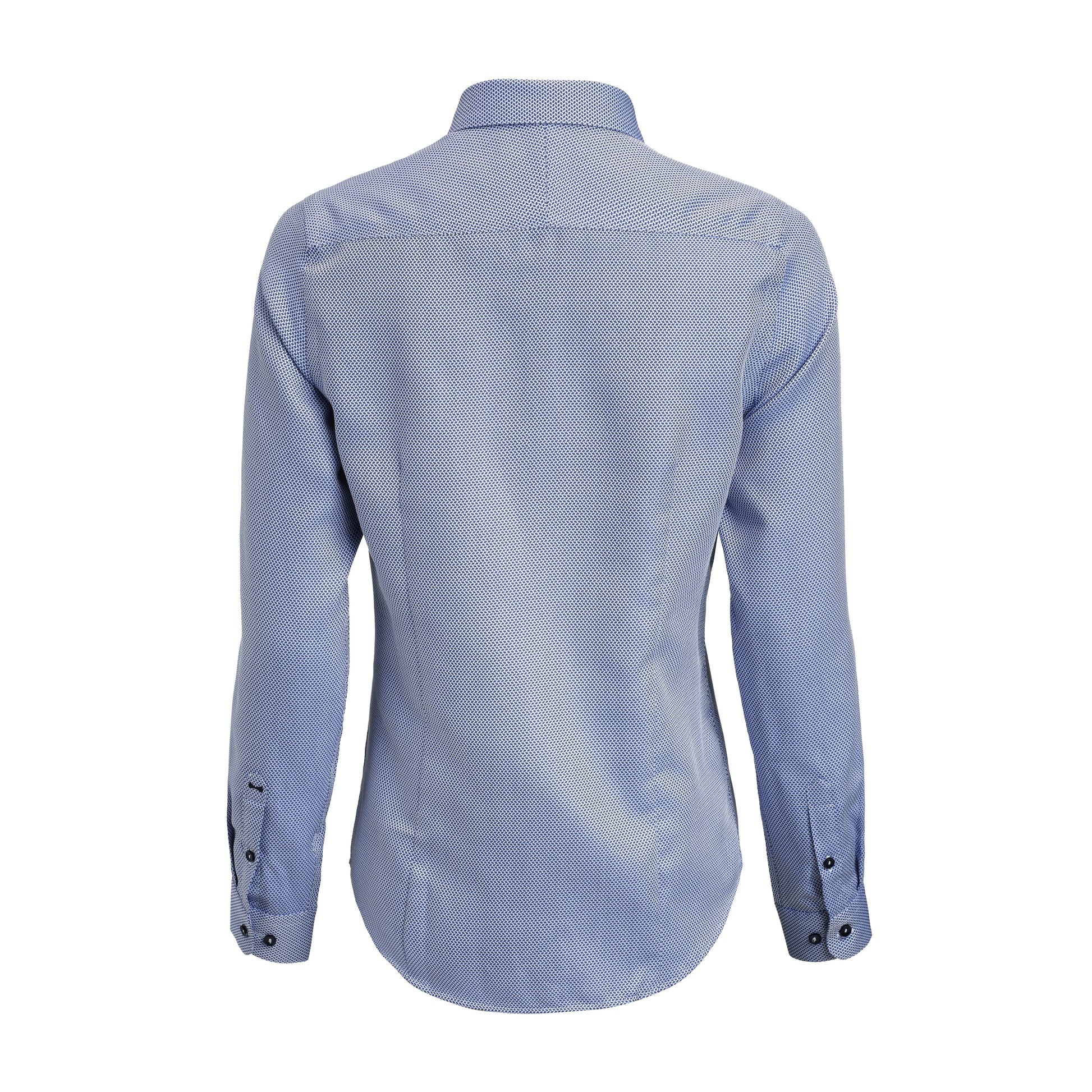 YB55 Jacquard Woman Contemporary Blue Jaquard