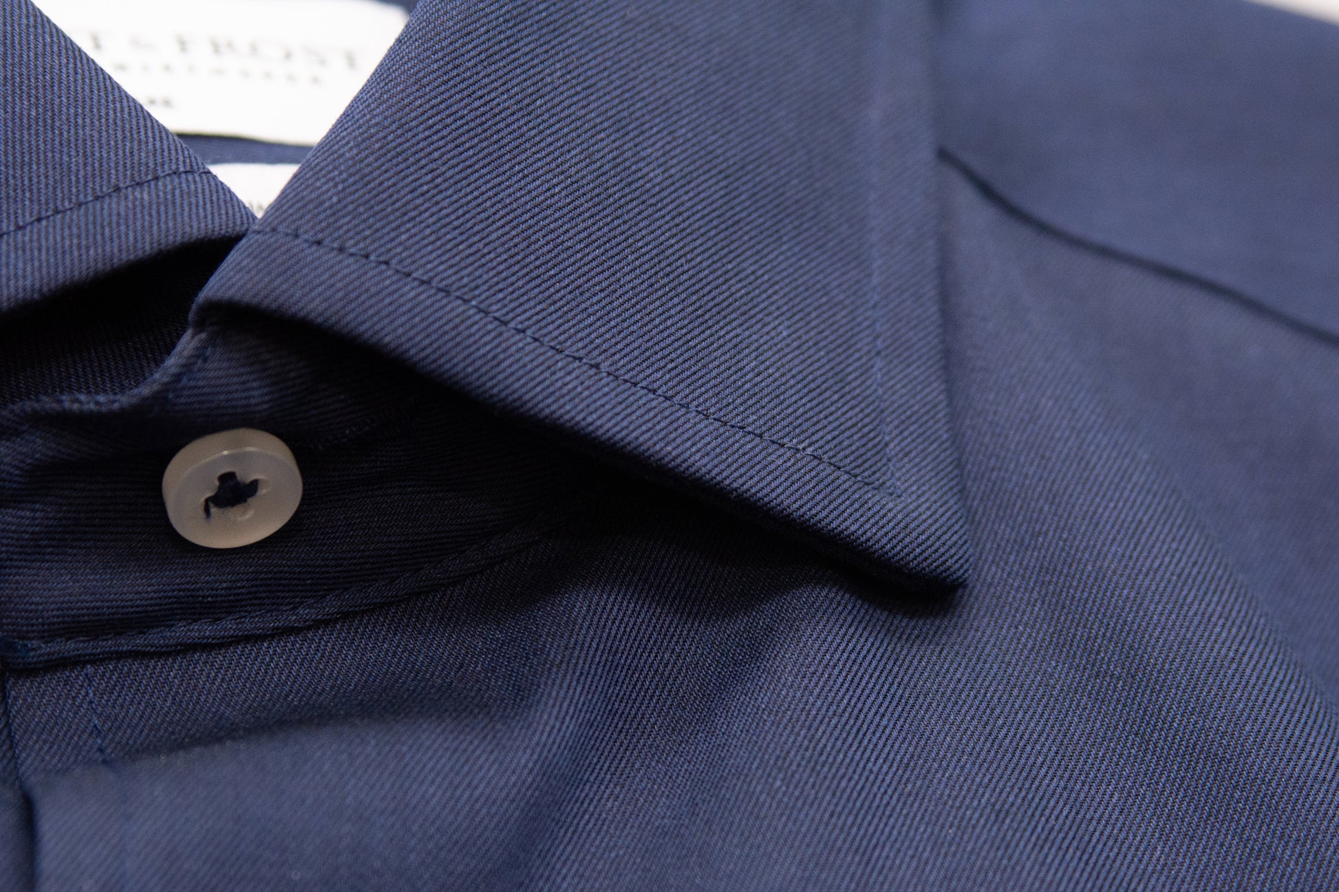 YB56 Twill Slim Navy / White
