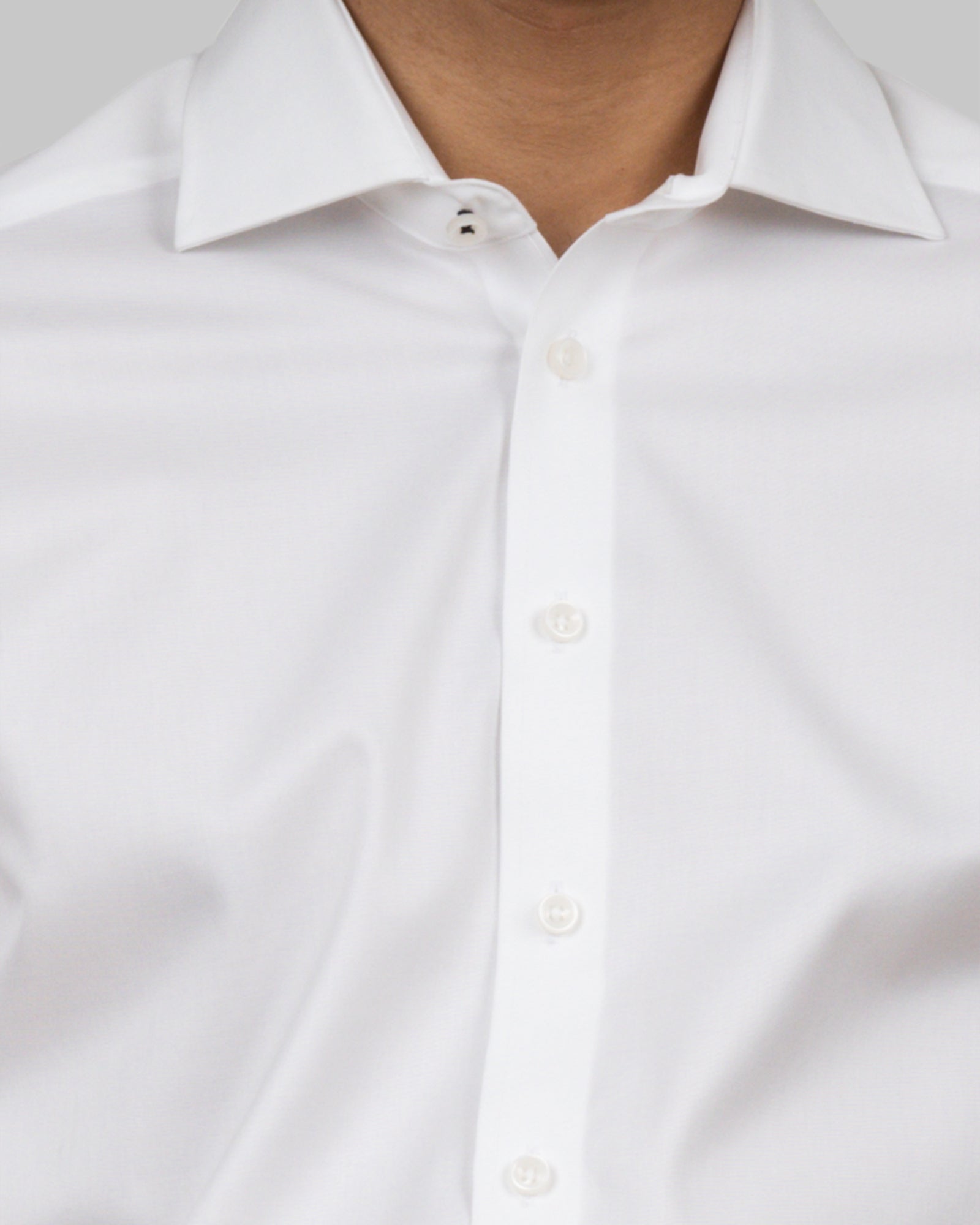 JH&F Black Bow 60 Slim Fit White