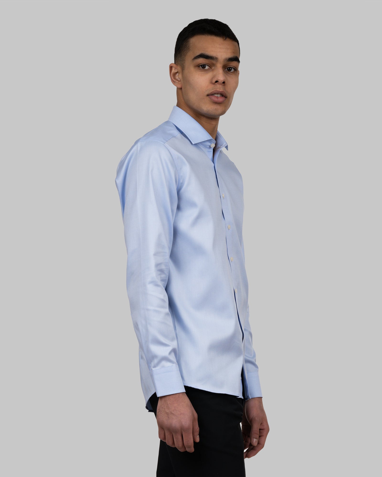 JH&F Black Bow 60 Slim Fit Skyblue