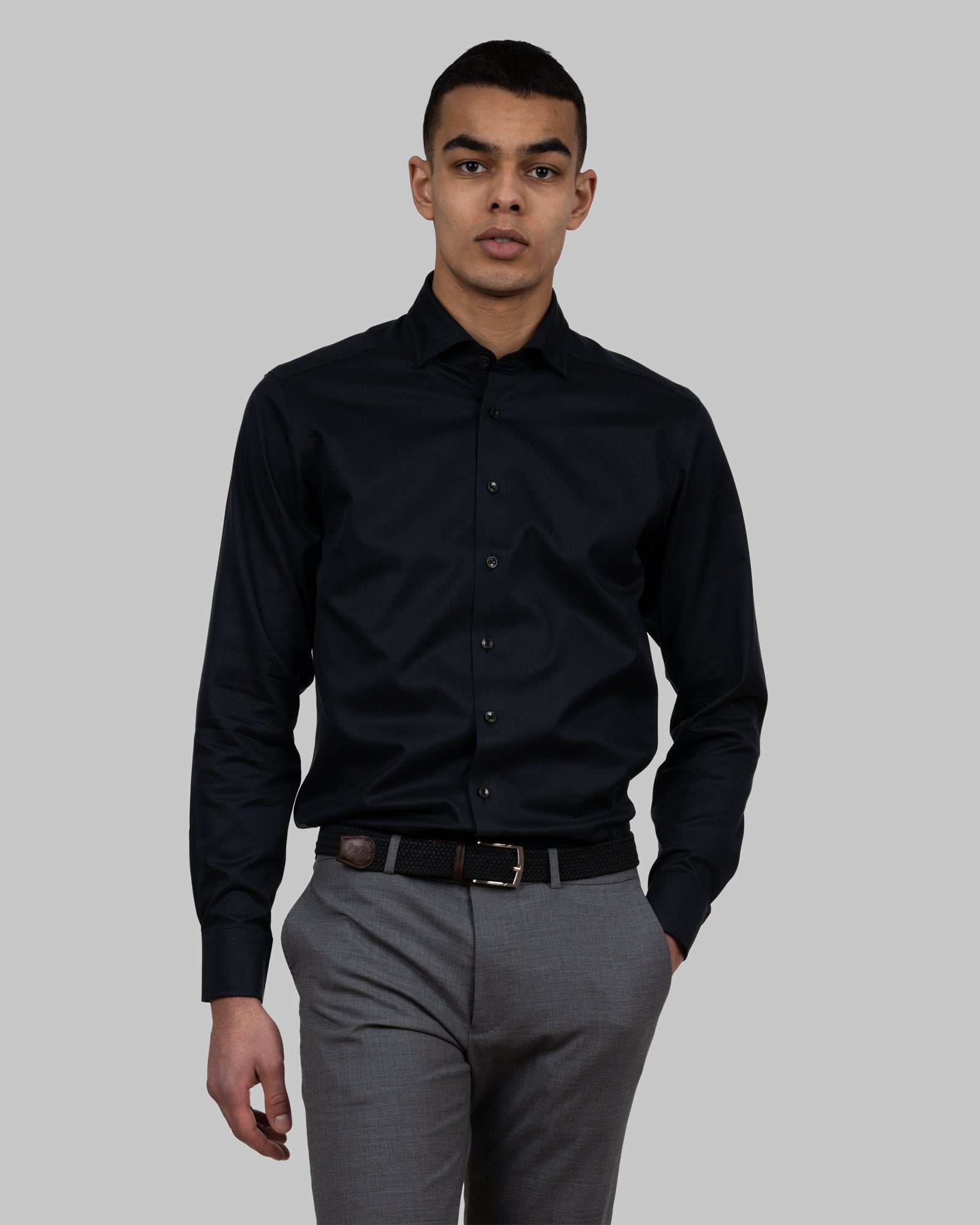 JH&F Black Bow 60 Slim Fit Black