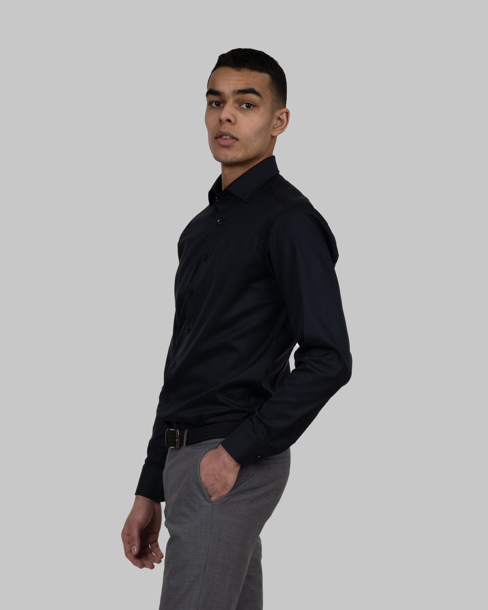 JH&F Black Bow 60 Slim Fit Black