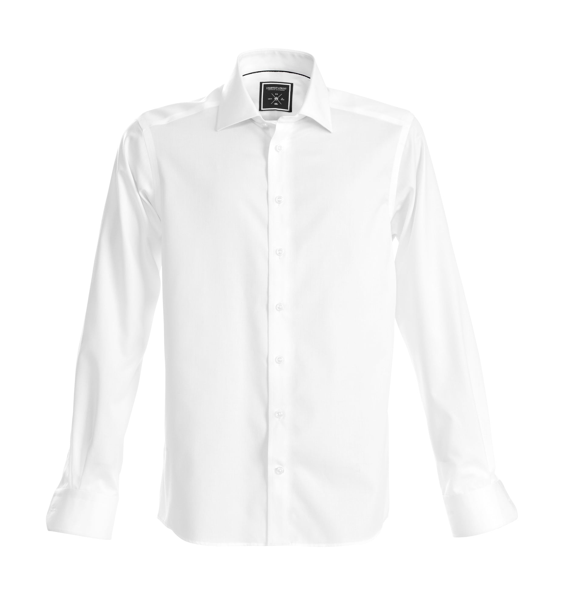 JH&F Black Bow 60 Slim Fit White