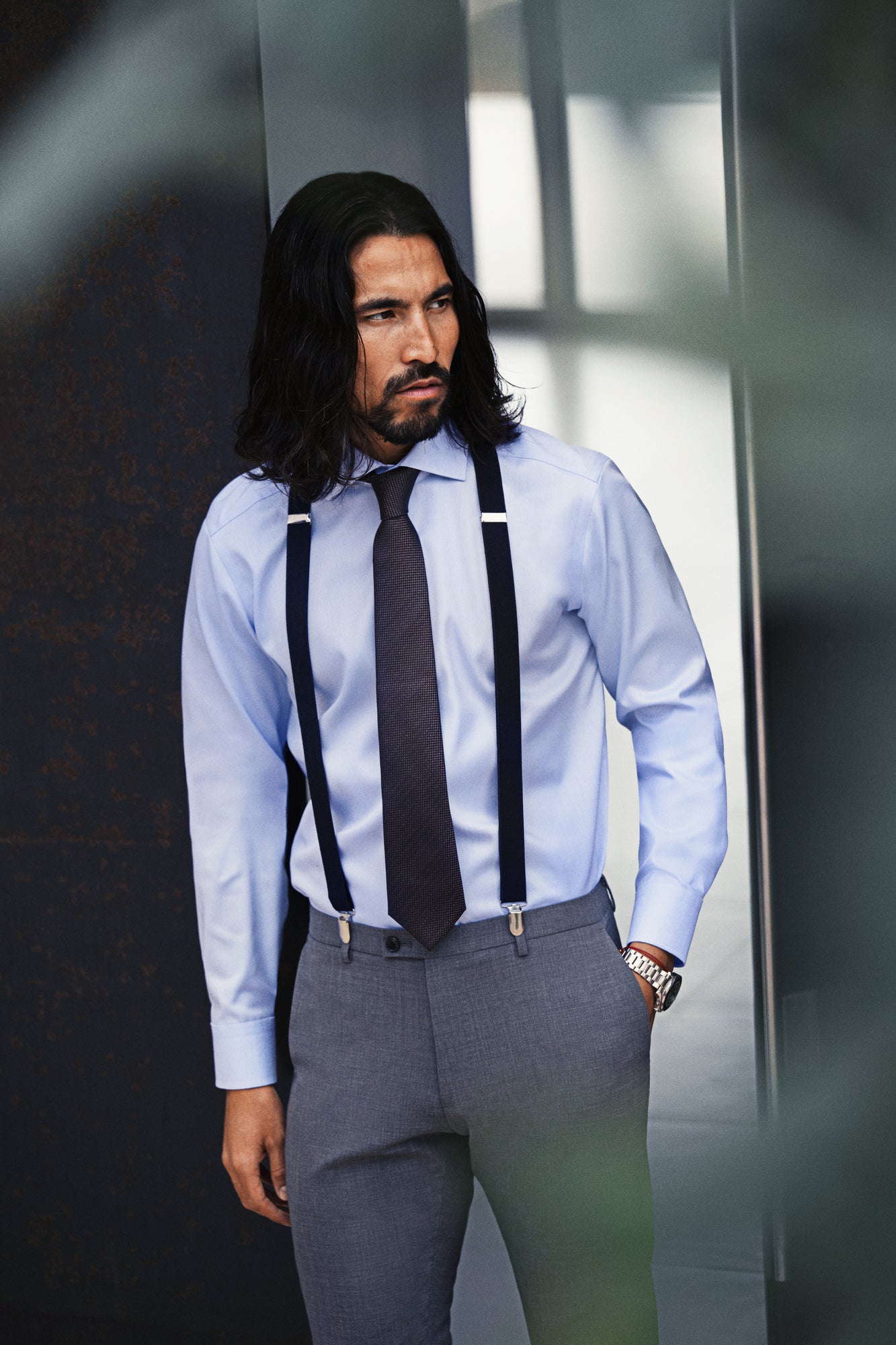 JH&F Black Bow 60 Slim Fit Black