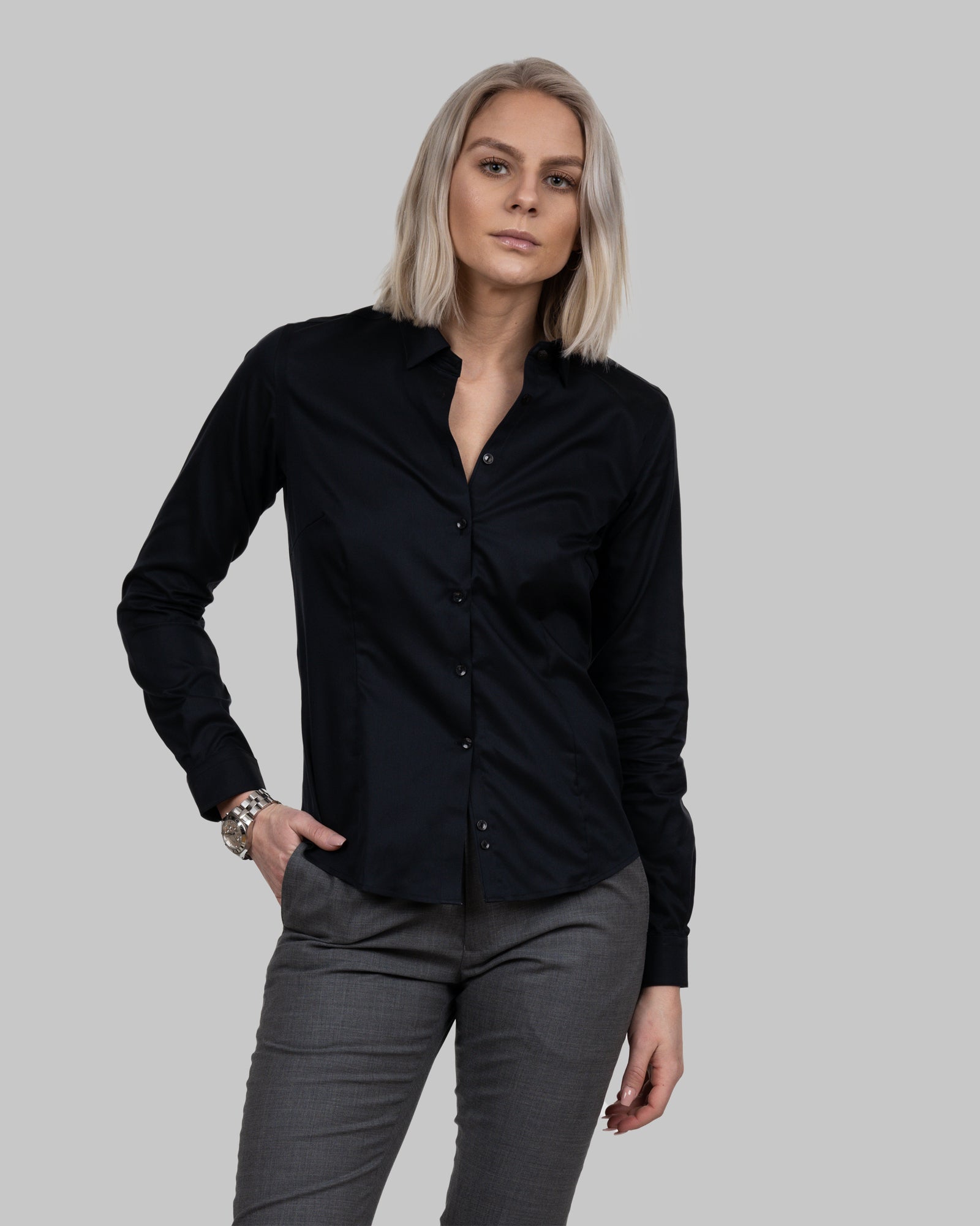 BB60 Twill Woman Black