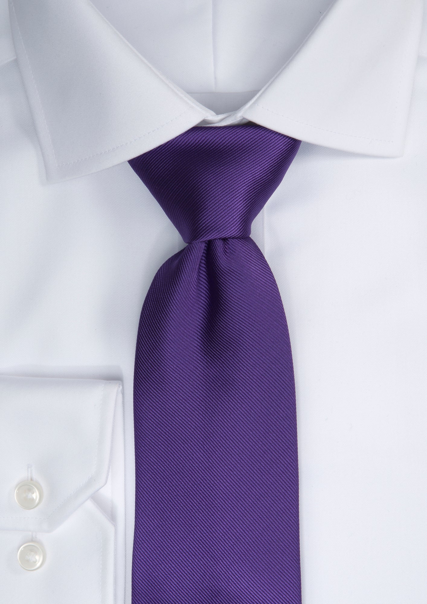 JH&F Tie Plain Purple