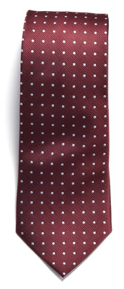 JH&F Tie Dot Red/White