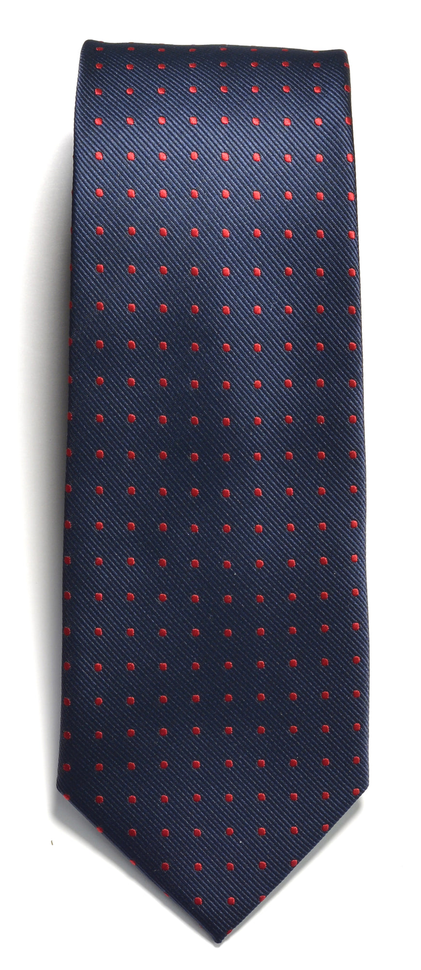 JH&F Tie Dot Navy/Red