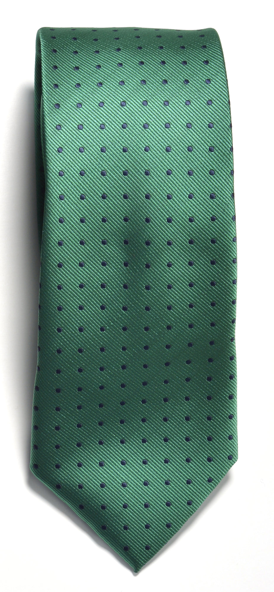 JH&F Tie Dot Green/Navy