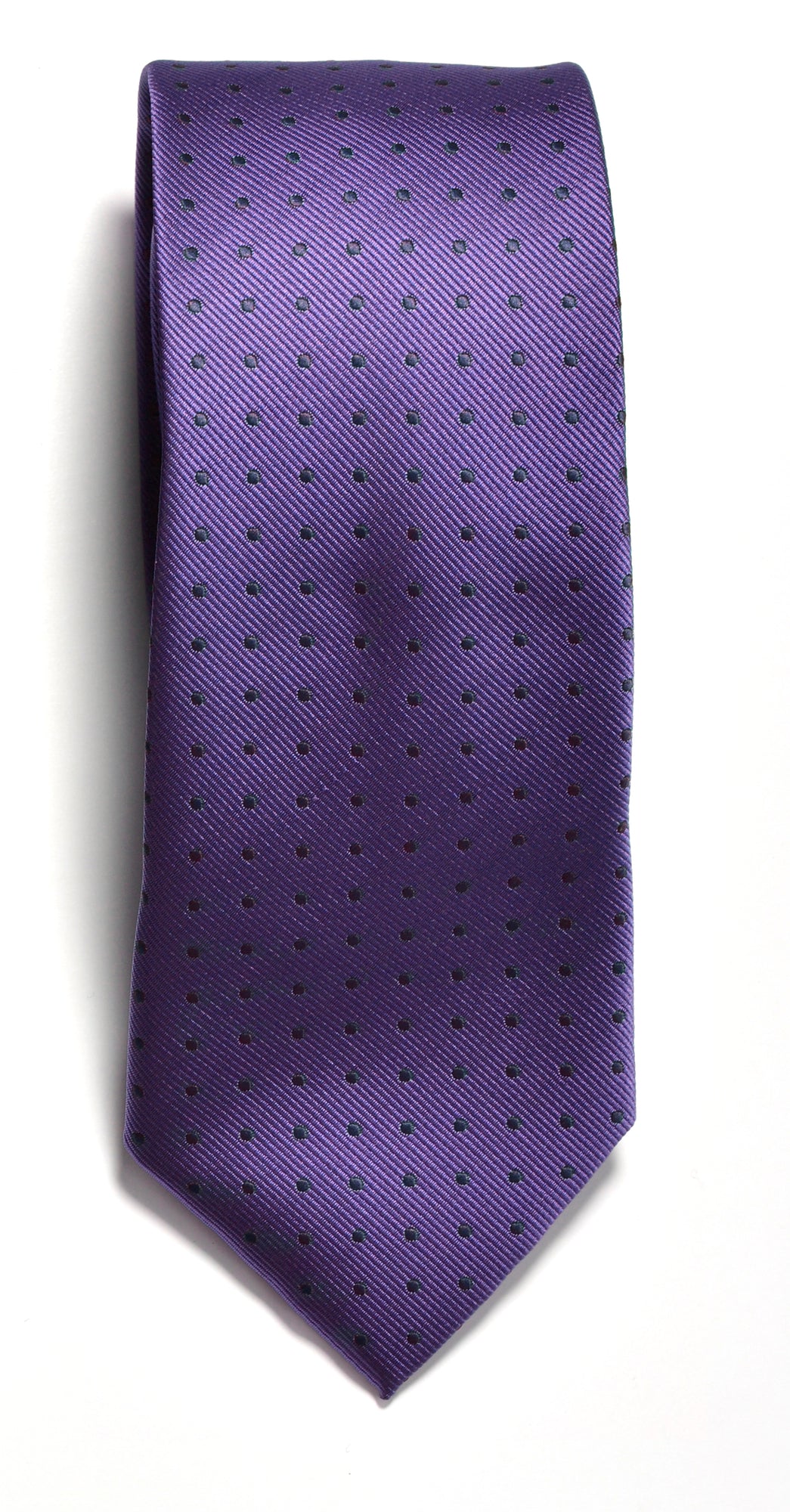 JH&F Tie Dot Navy/Purple