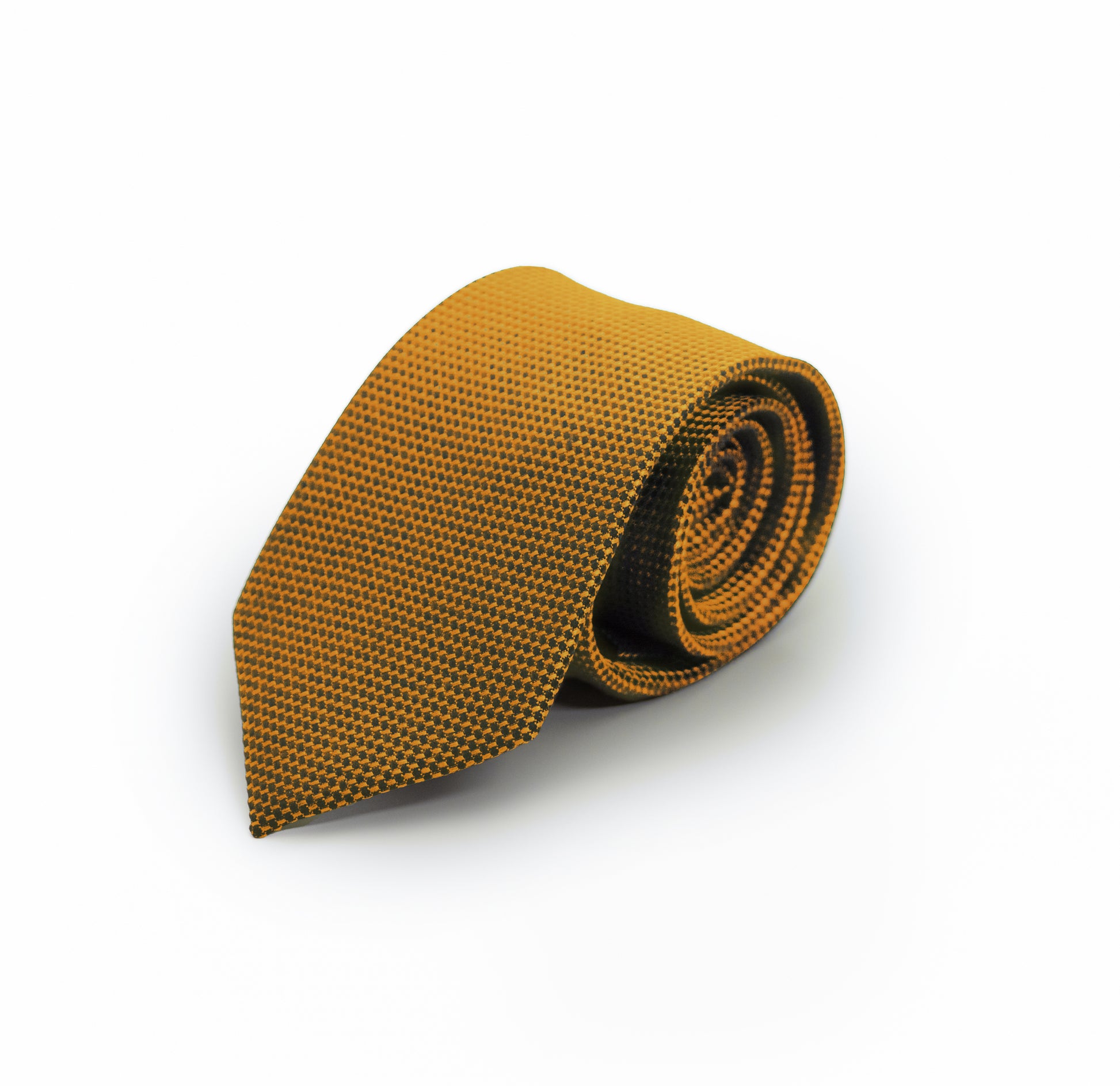 JH&F Tie Silk Oxford Orange