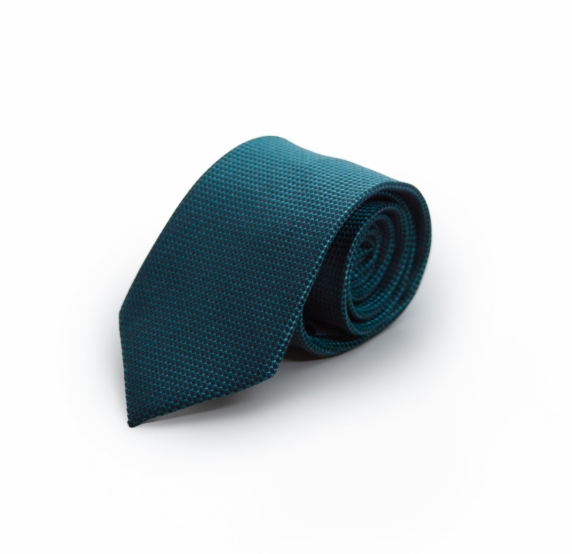 JH&F Tie Silk Oxford Green