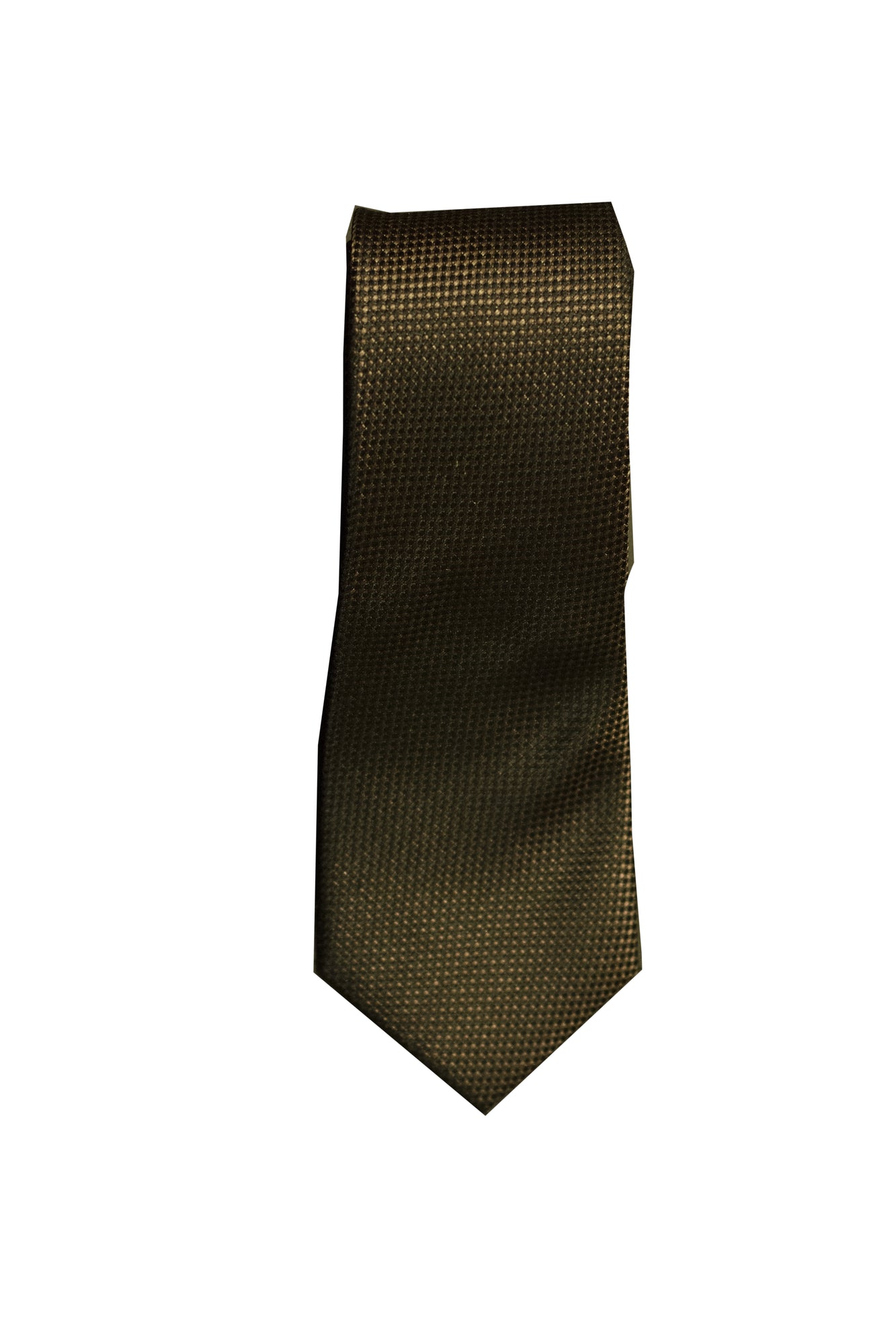 JH&F Tie Silk Oxford Brown