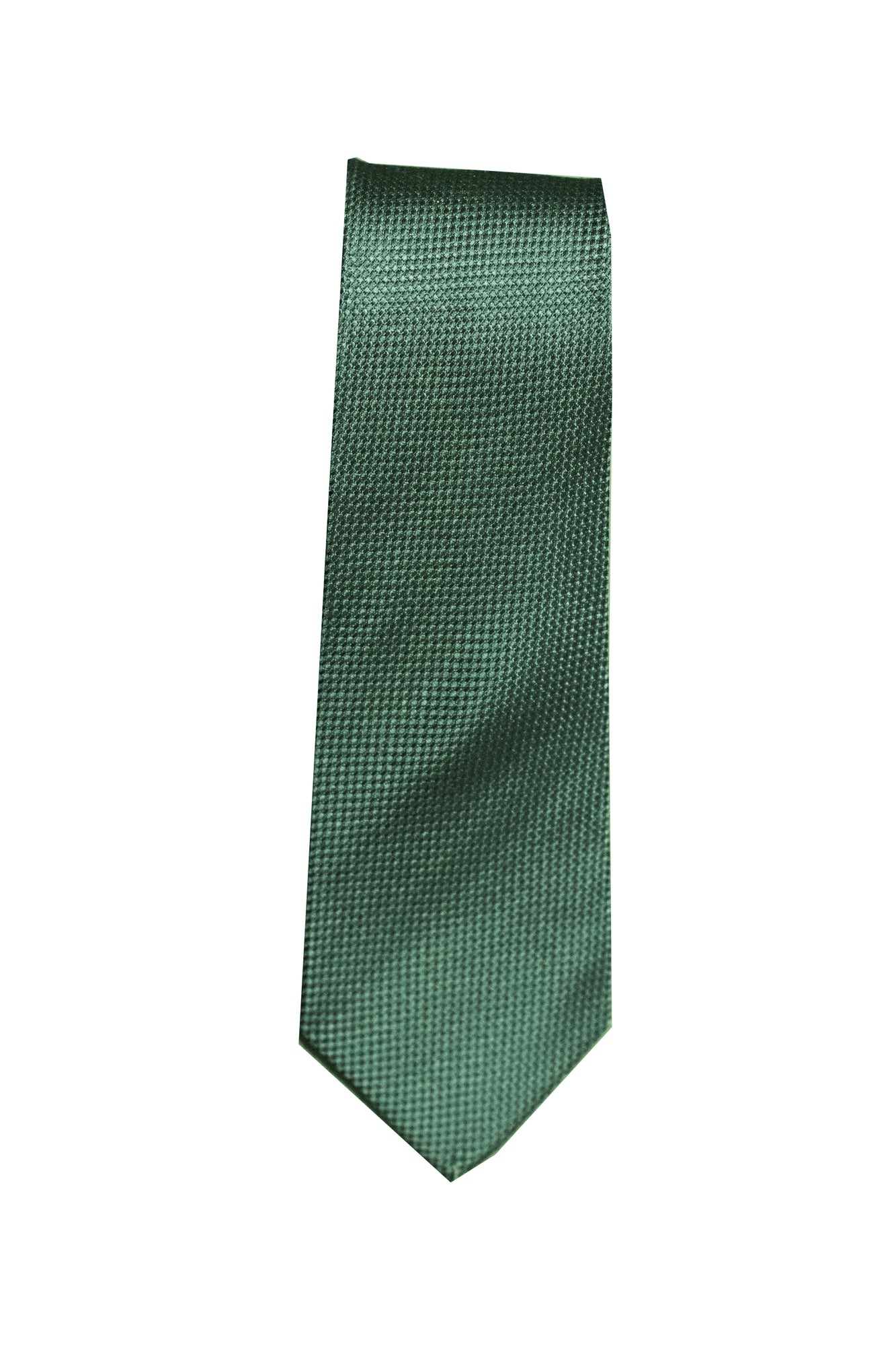 JH&F Tie Silk Oxford Green