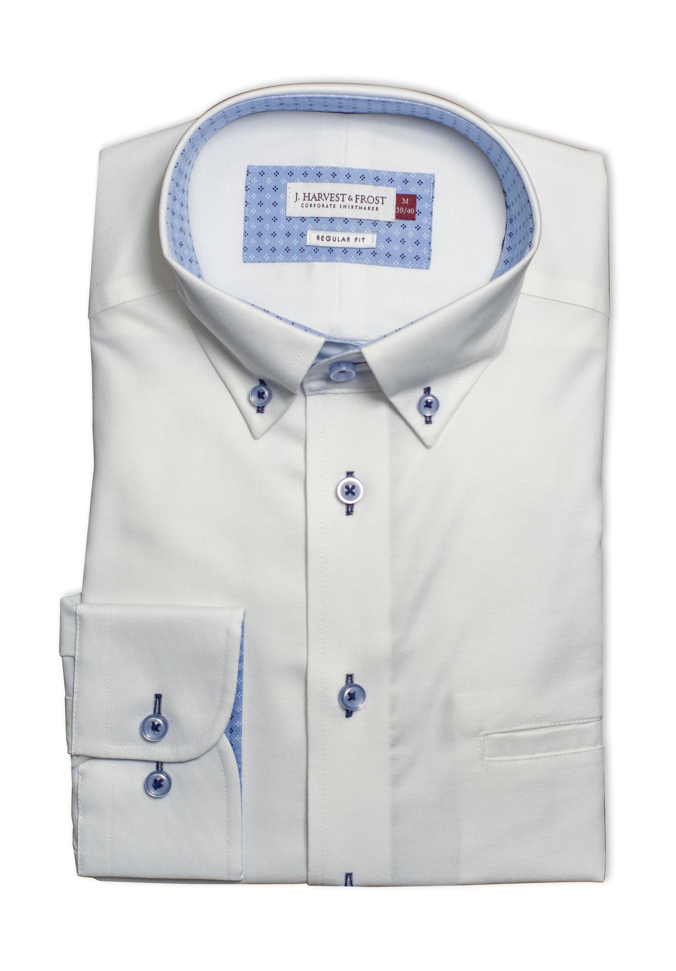 RB121 Oxford Regular White