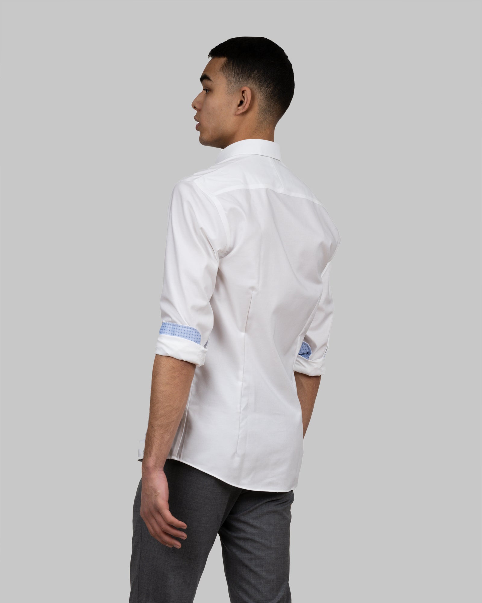 RB121 Oxford Slim White