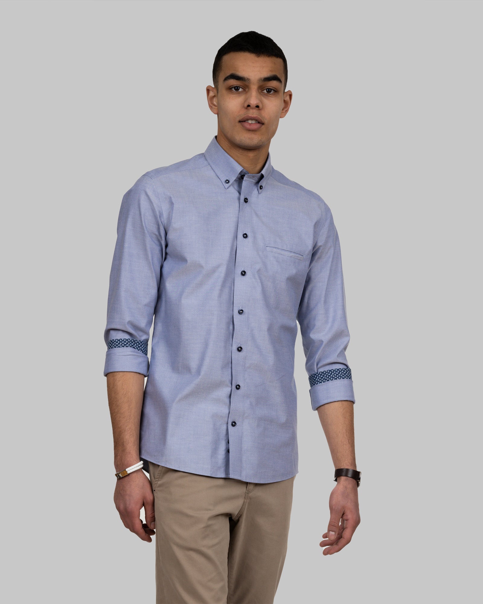 RB121 Oxford Slim Blue