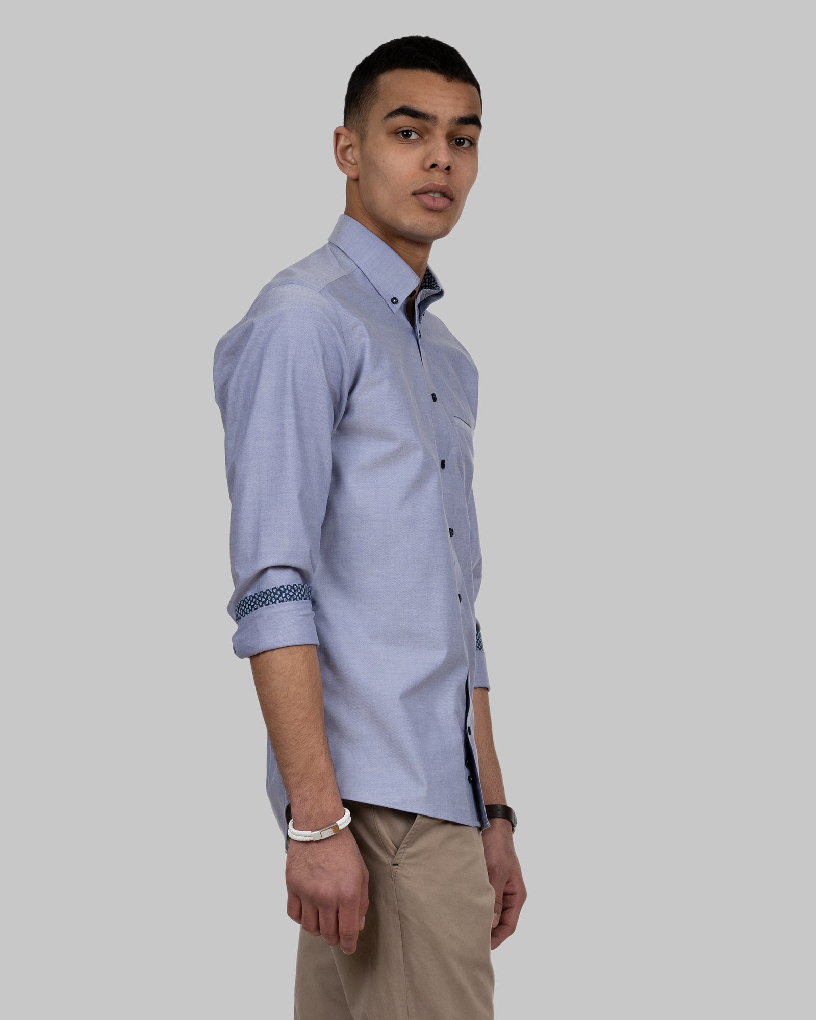 RB121 Oxford Slim Blue