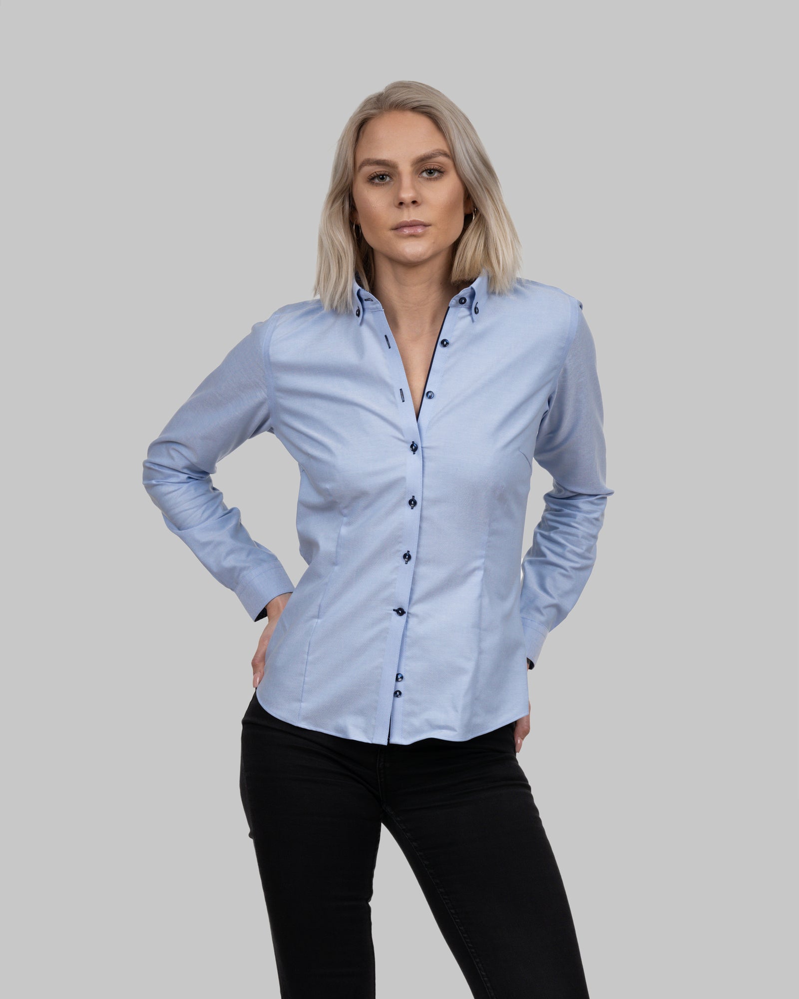 RB121 Oxford Woman Skyblue