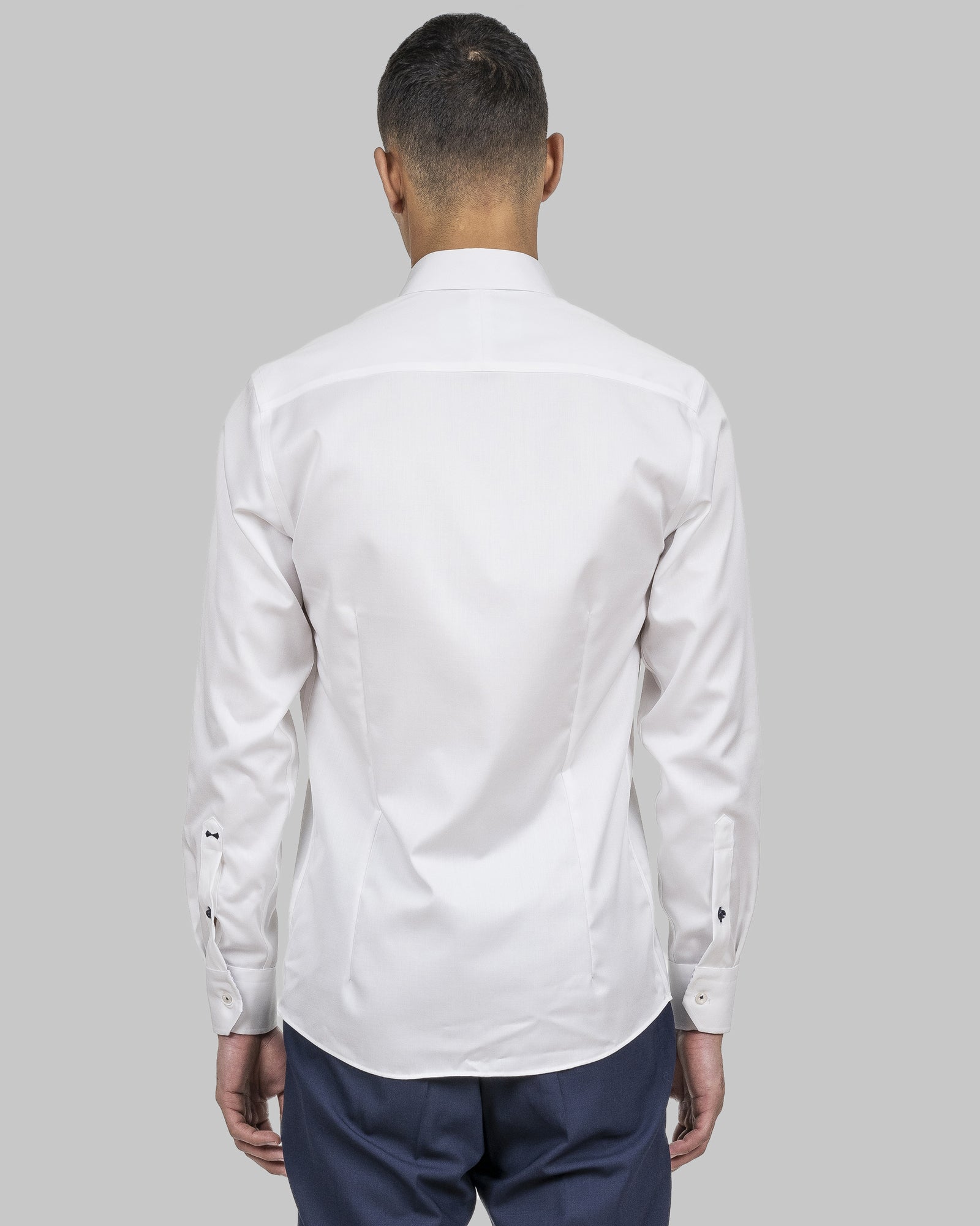 RB122 Twill Slim White