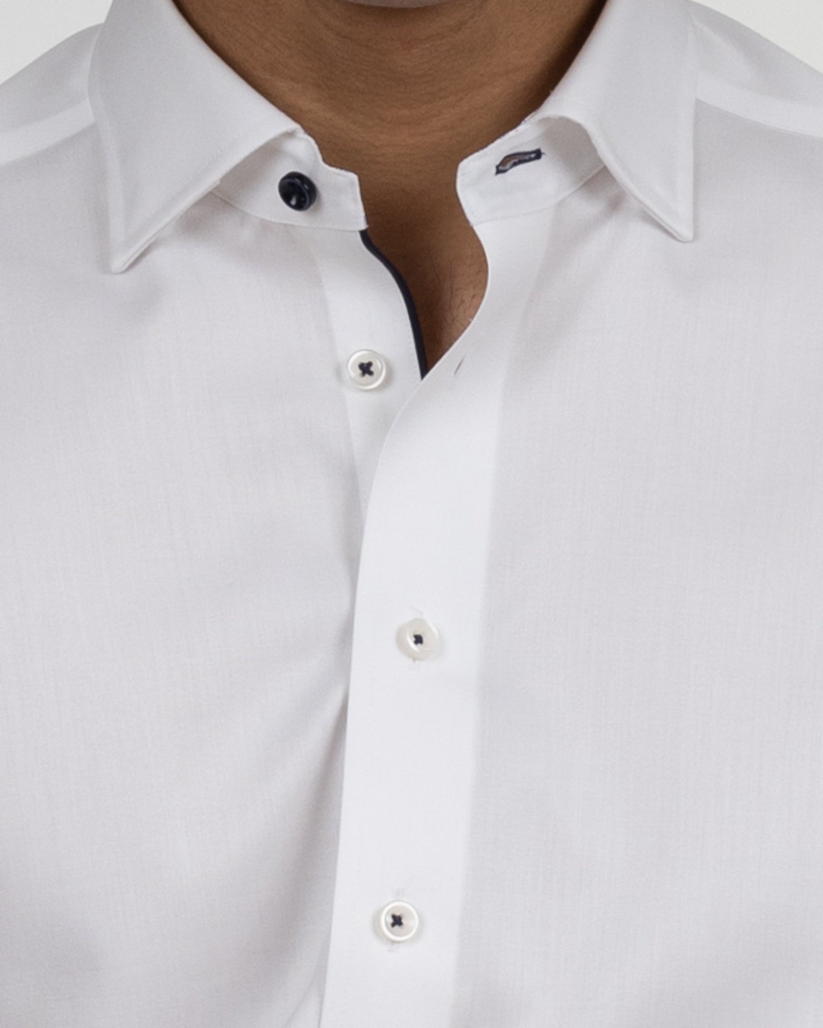 RB122 Twill Slim White