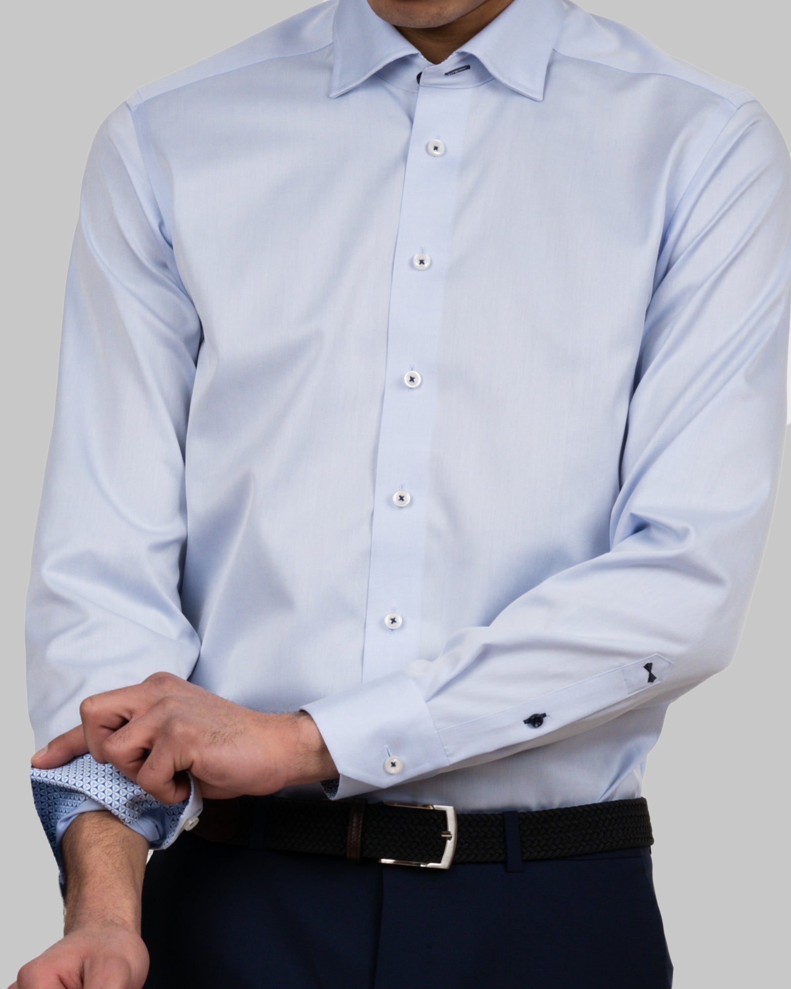 RB122 Twill Slim Skyblue