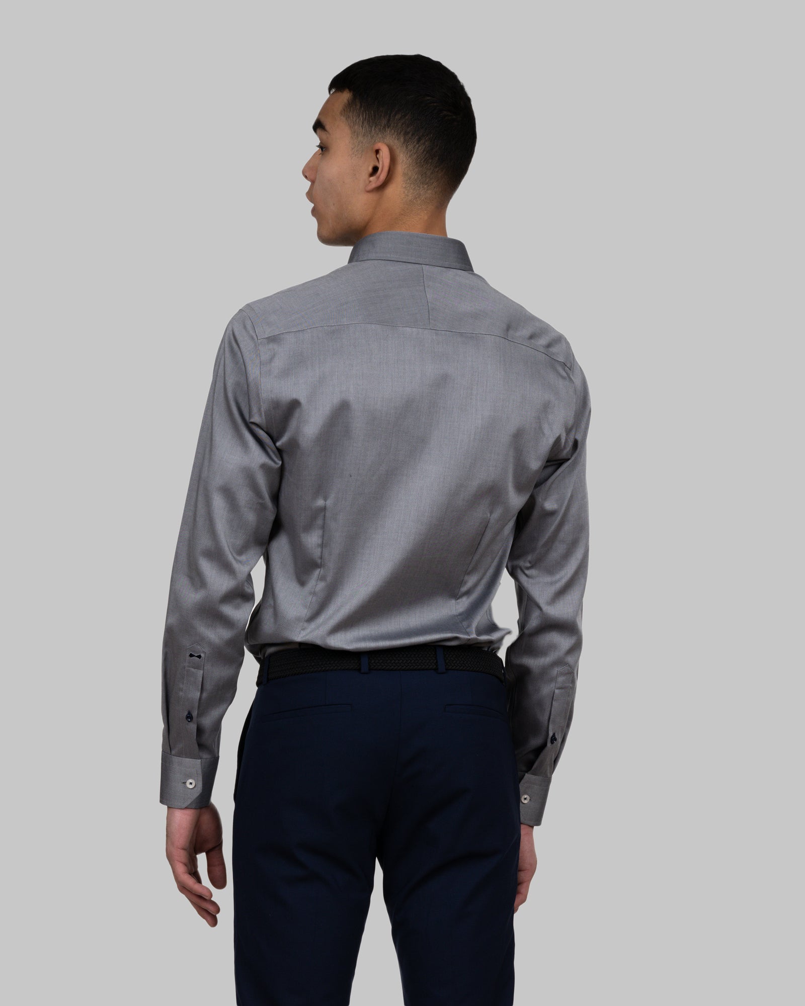 RB122 Twill Slim Grey