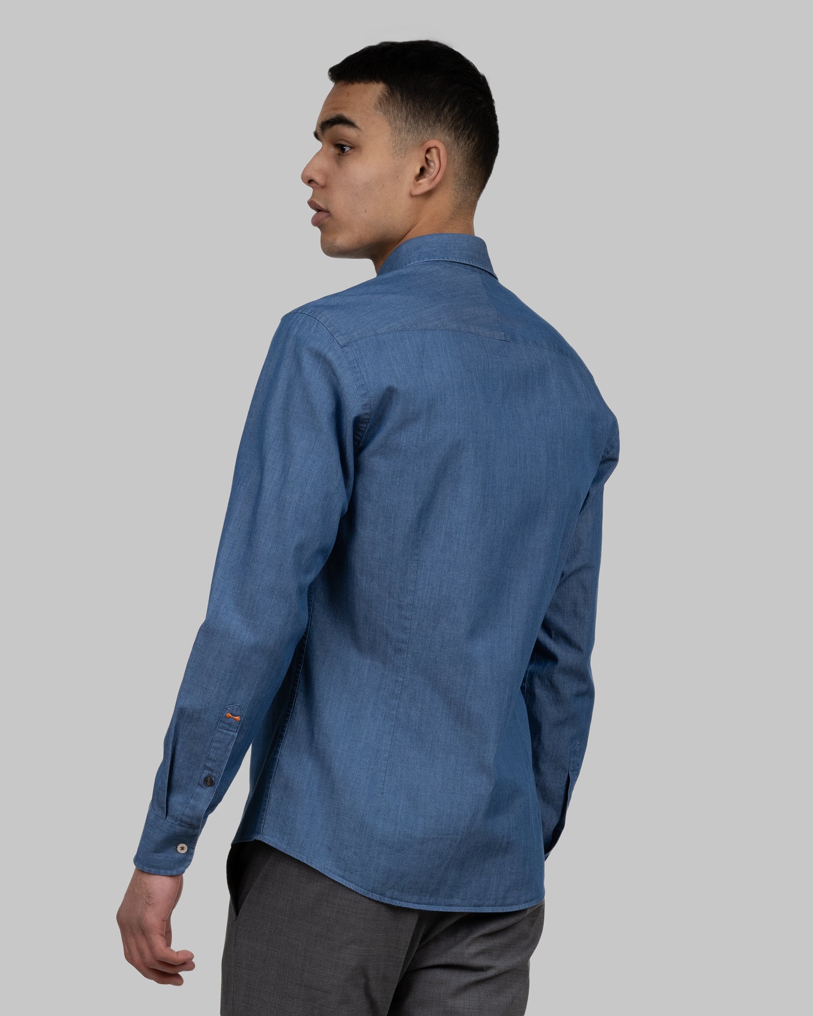 JH&F Indigo Bow 130 Slim Fit Indigo