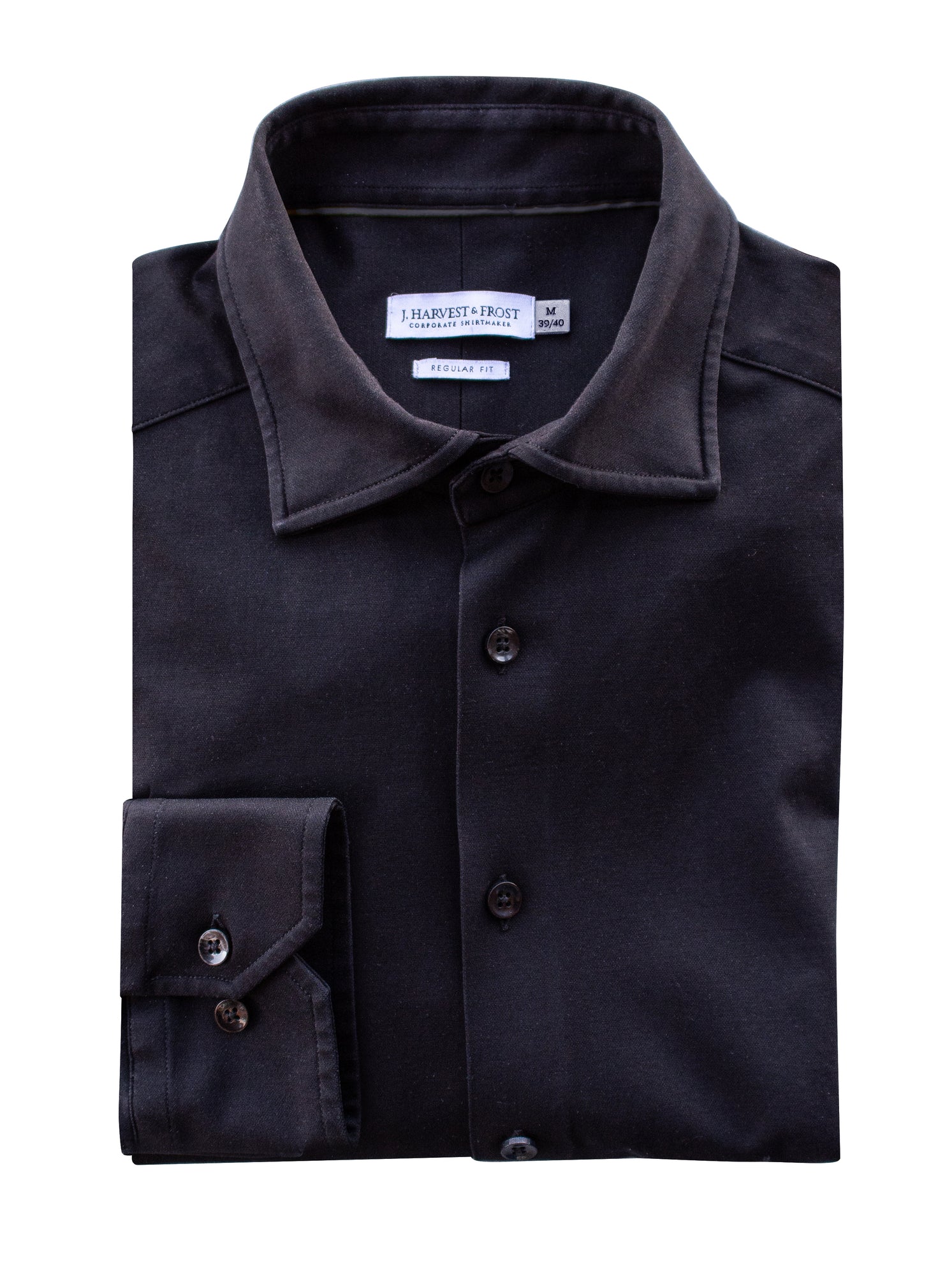 IB132 Interlock Knit Regular Black