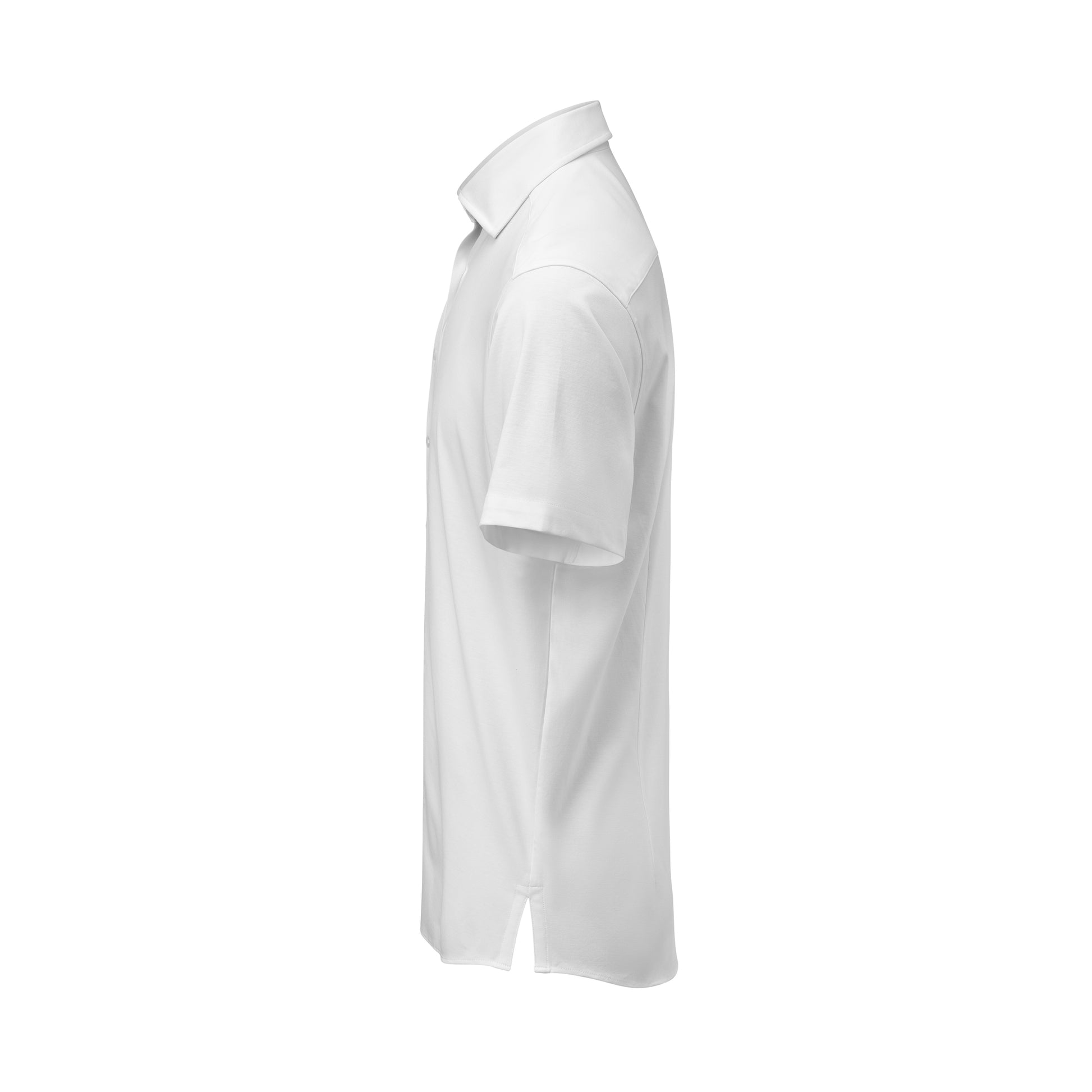 IB132 Interlock Knit S/S Regular White