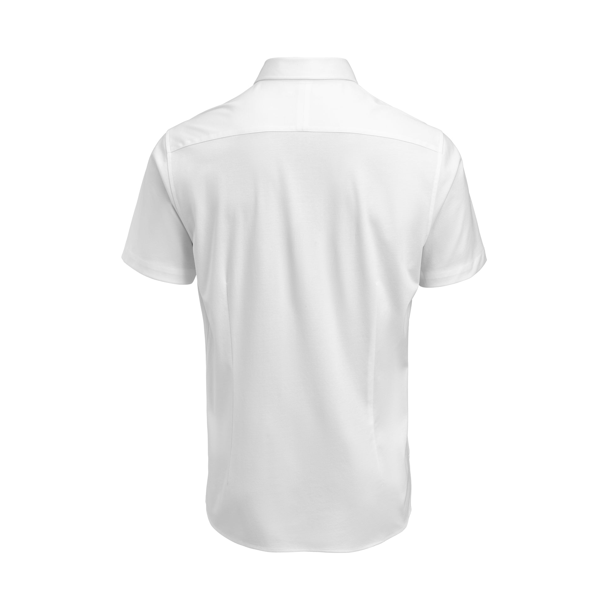IB132 Interlock Knit S/S Regular White