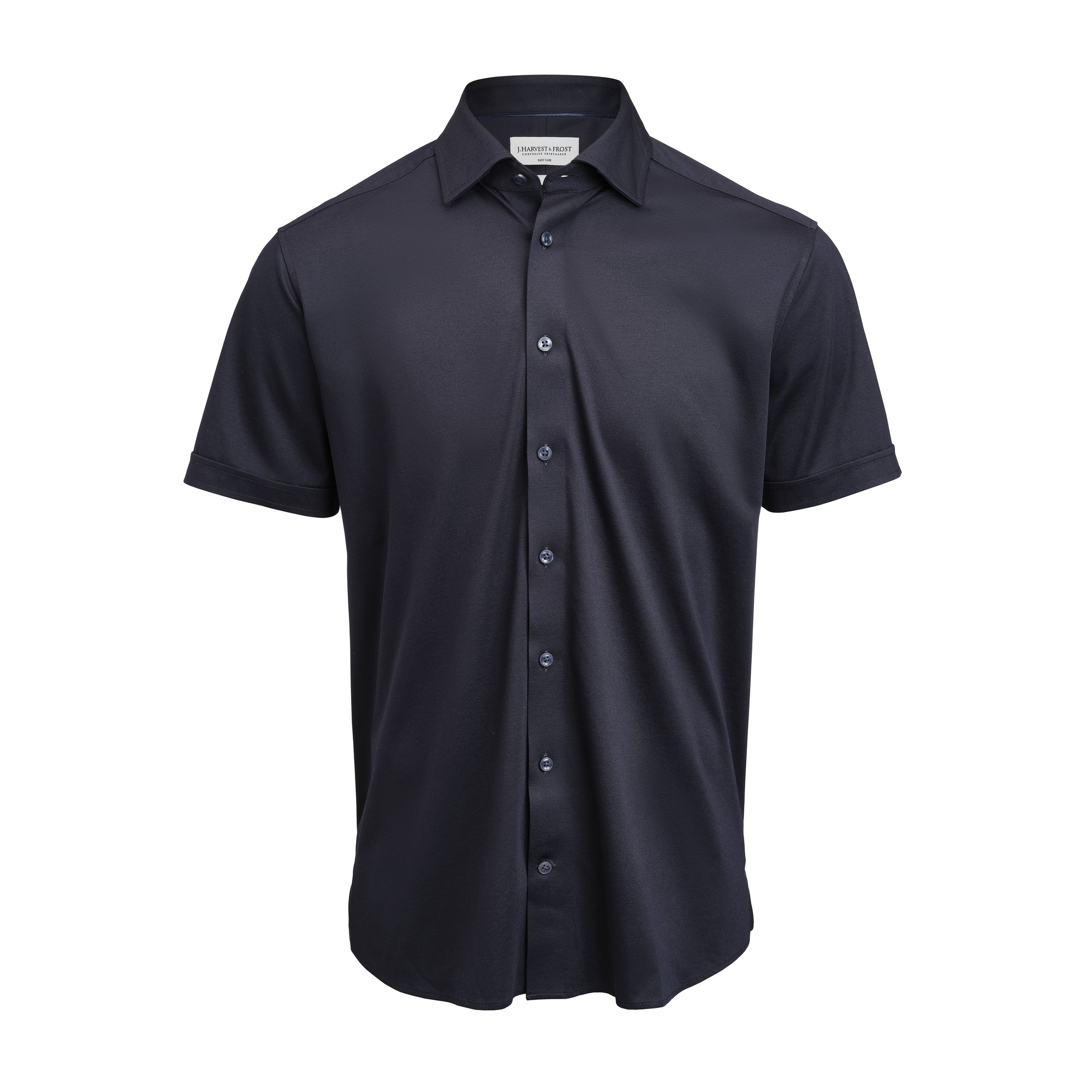 IB132 Interlock Knit S/S Regular Navy